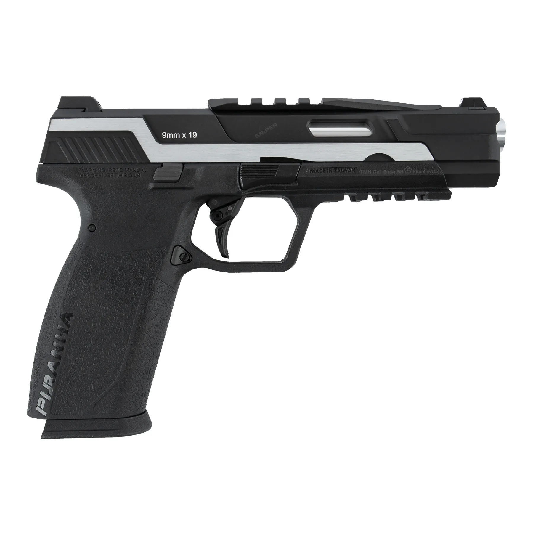 G&G Piranha TR Dual Tone GBB Softair Pistole