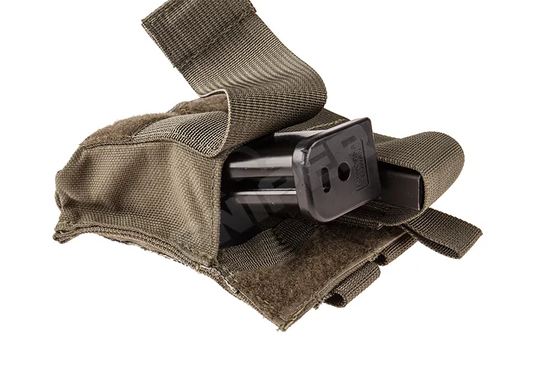 Dual Kydex Pistol Mag Pouch, Ranger Green