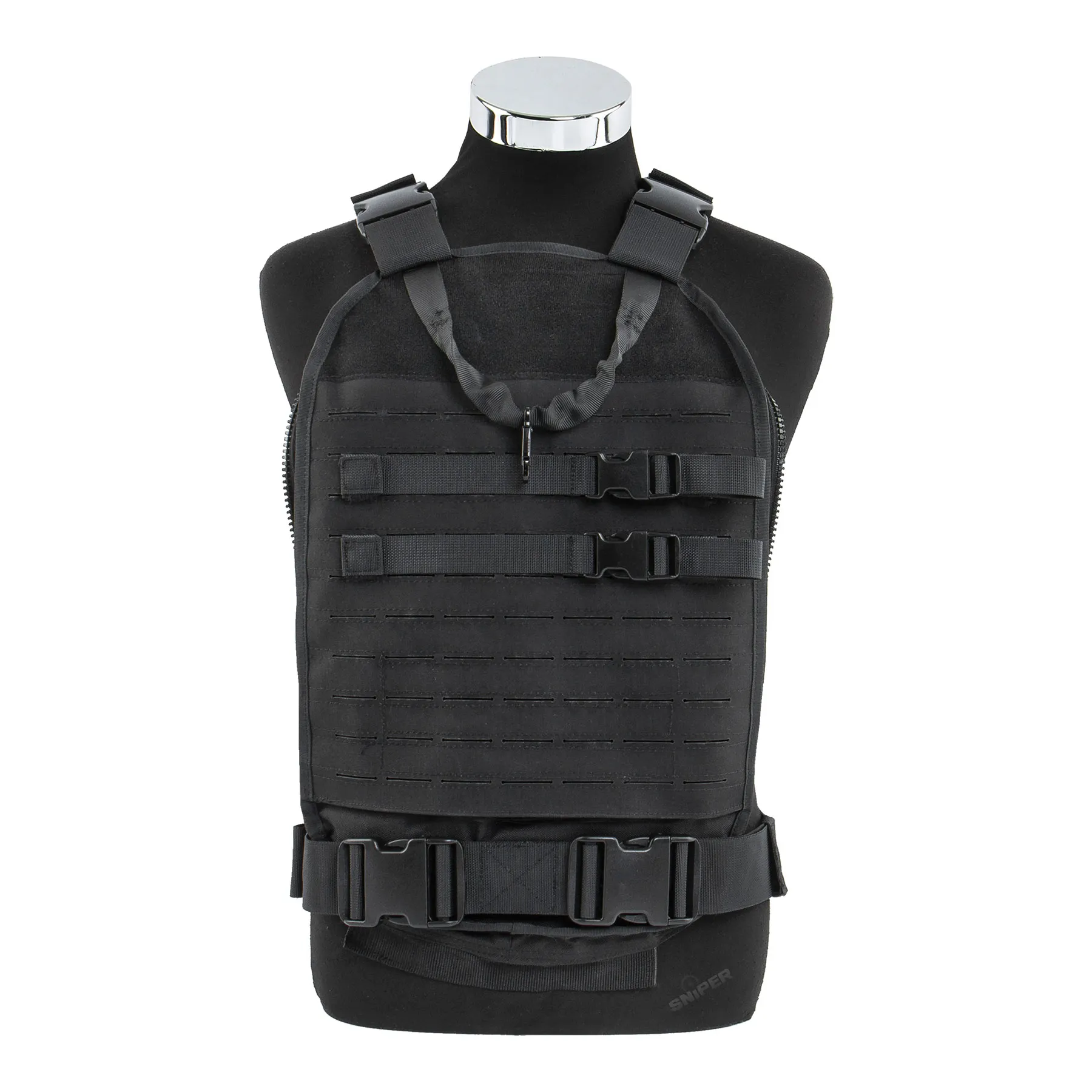 SWAT Vest & Rucksack Combo, Black SWAT Vest & Rucksack Combo, Black