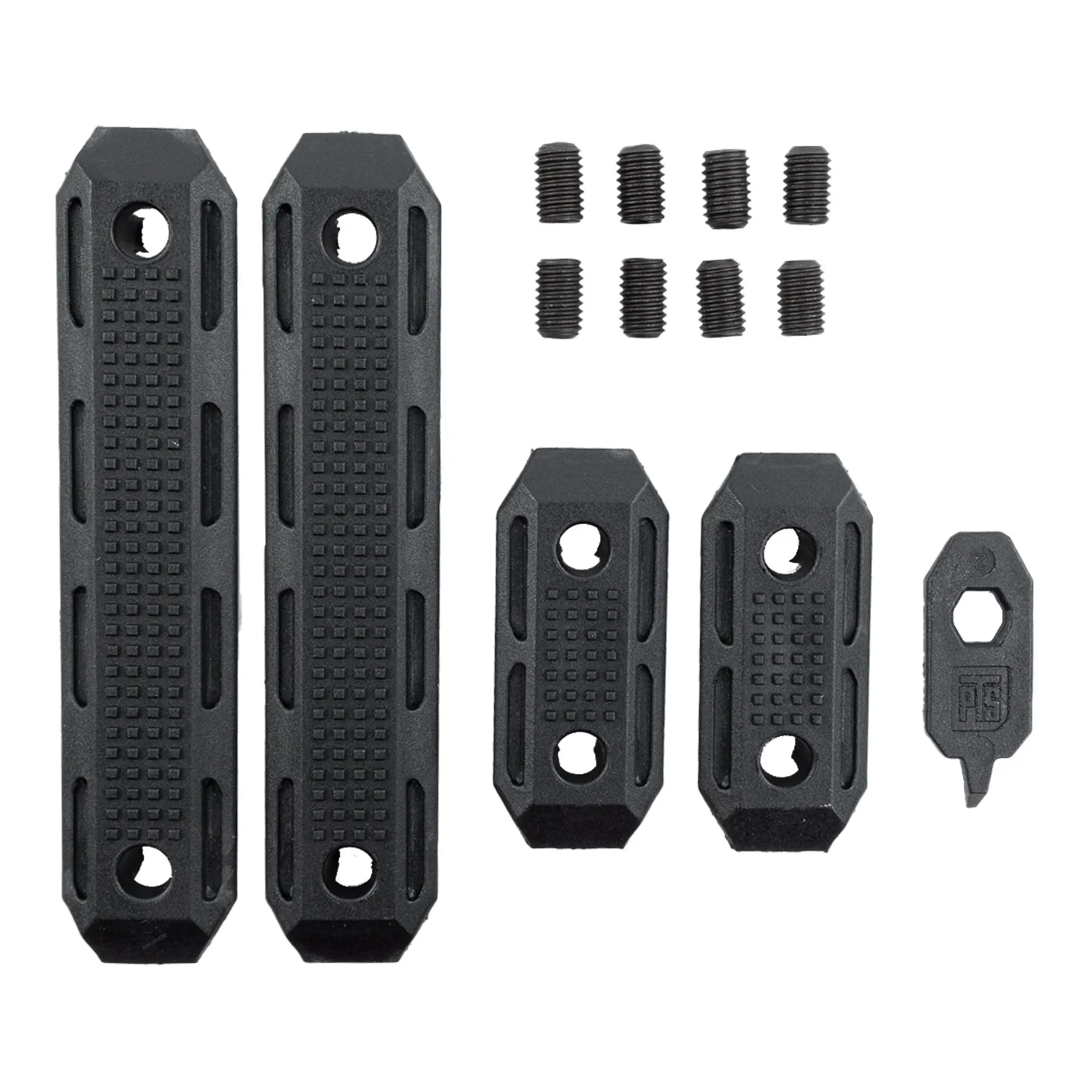 PTS EP M-Lok Rail Cover Set, Black PTS EP M-Lok Rail Cover Set, Black
