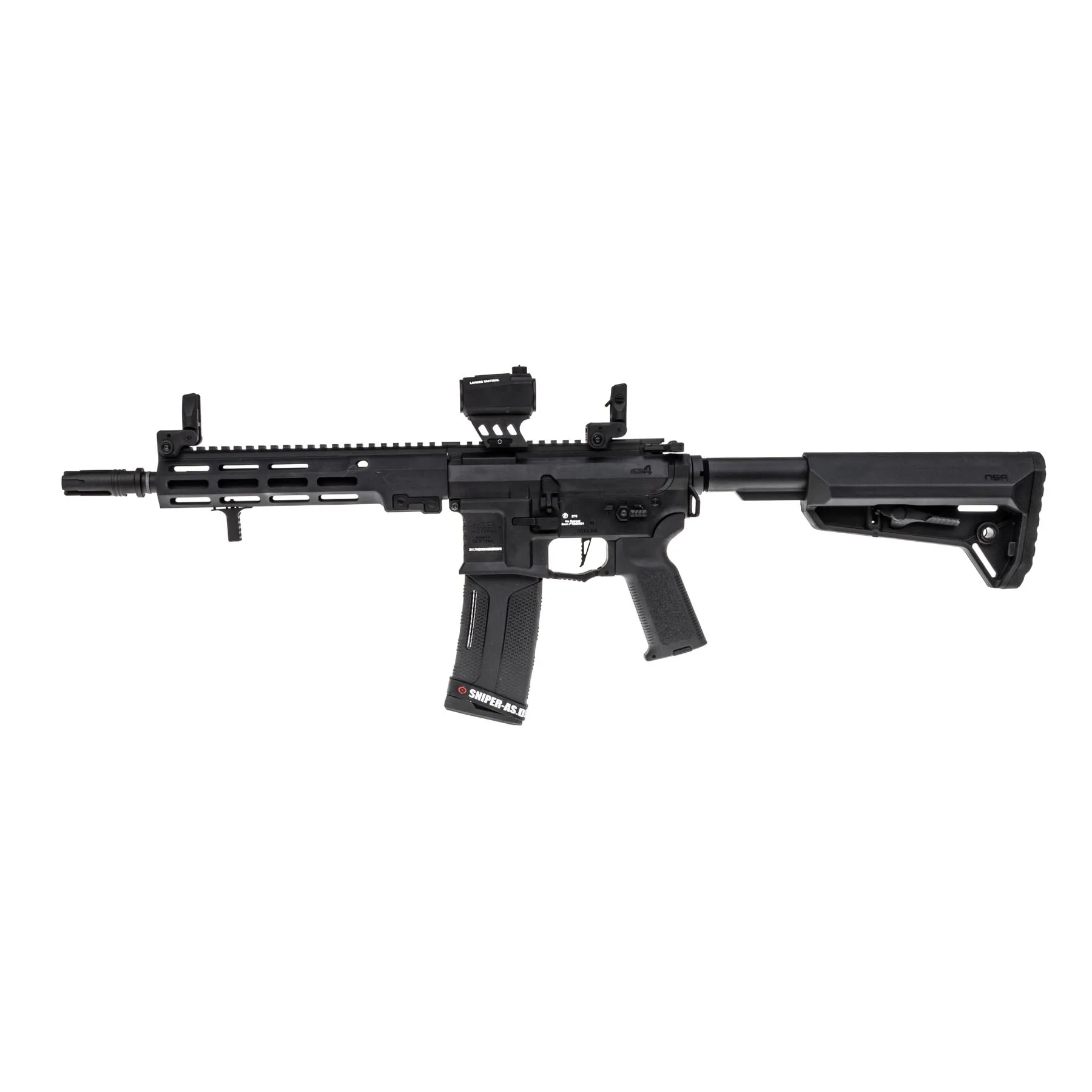 Prep my Airsoft - Lancer LT-44 10" Gen4 w/ Nebula II ETU, Black