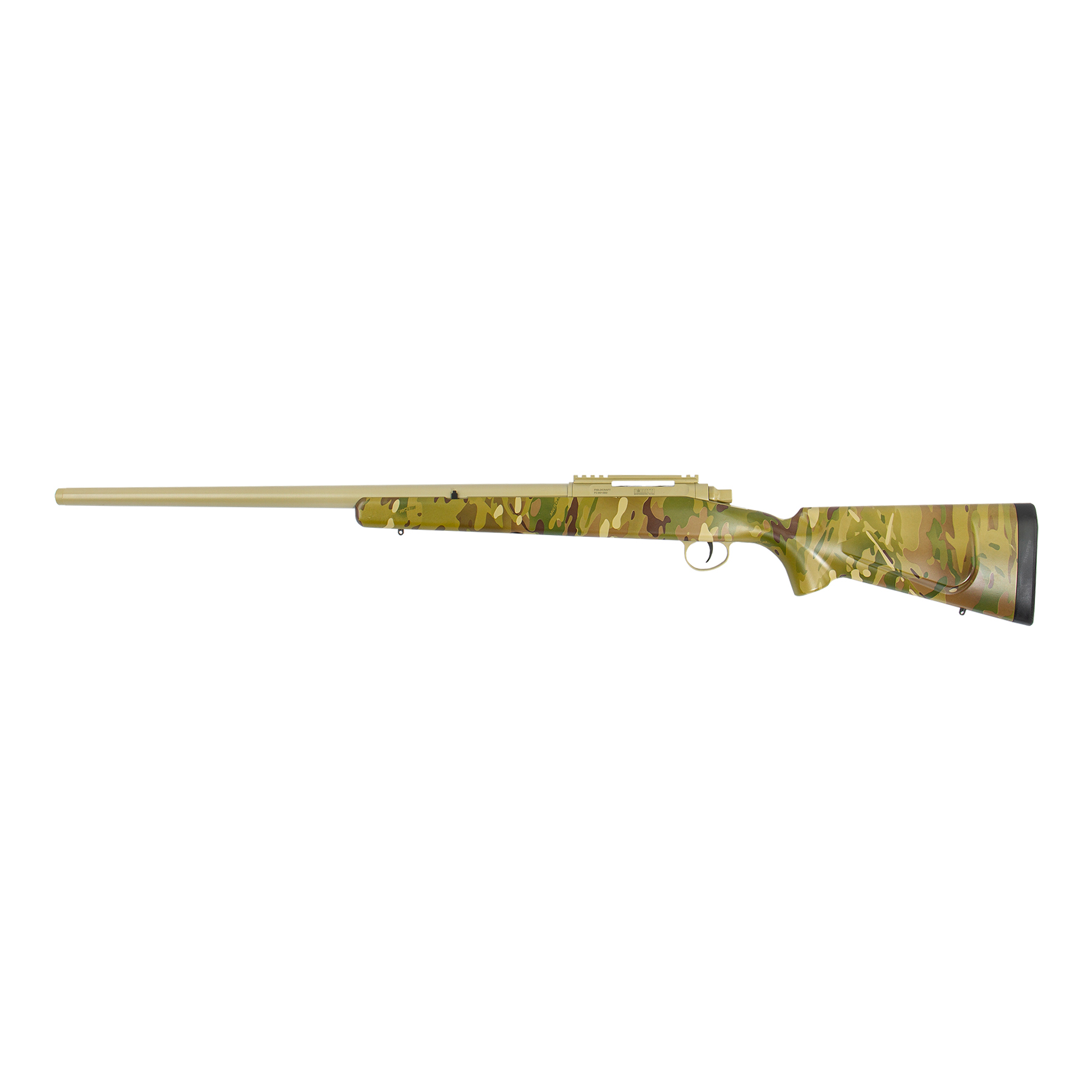 High Power 3,4J Barrett Bolt Action Sniper, Multicam