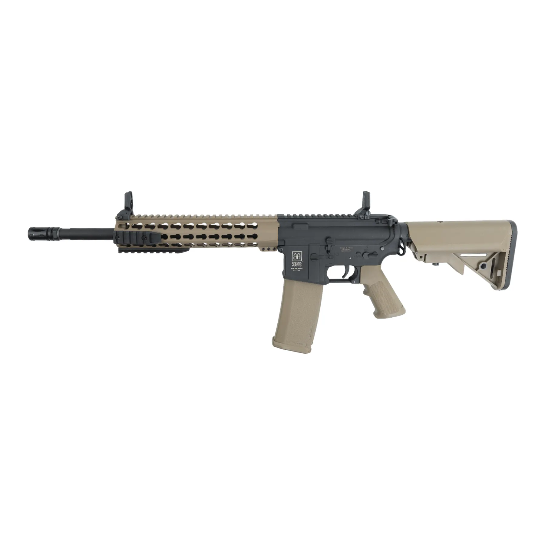 Specna Arms SA-F02 Flex < 0,5 Joule Softair Gewehr, Half-Tan
