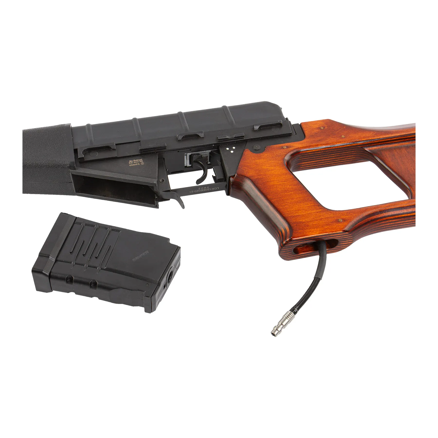 SAC x Wolverine LCT VSS Vintorez HPA, Black SAC x Wolverine LCT VSS Vintorez HPA, Black