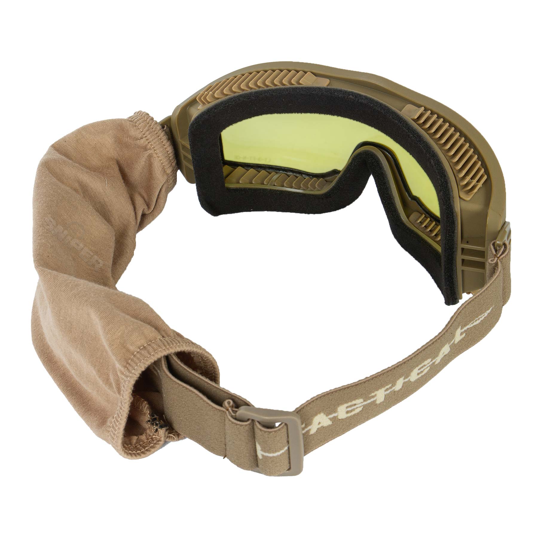 Aero Thermal Series Mask, Tan/Yellow