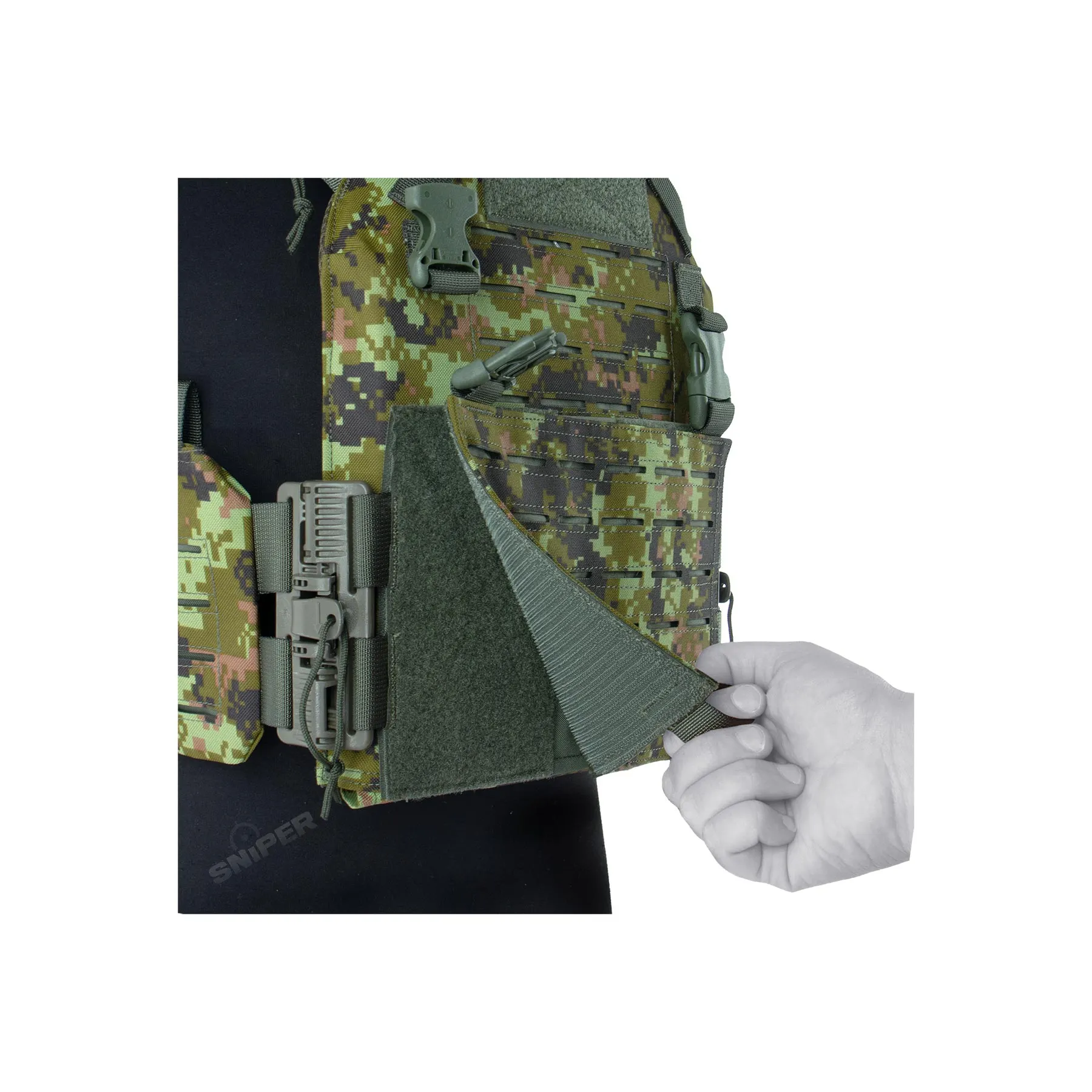 Reaper QRB Plate Carrier CAD Plattenträger