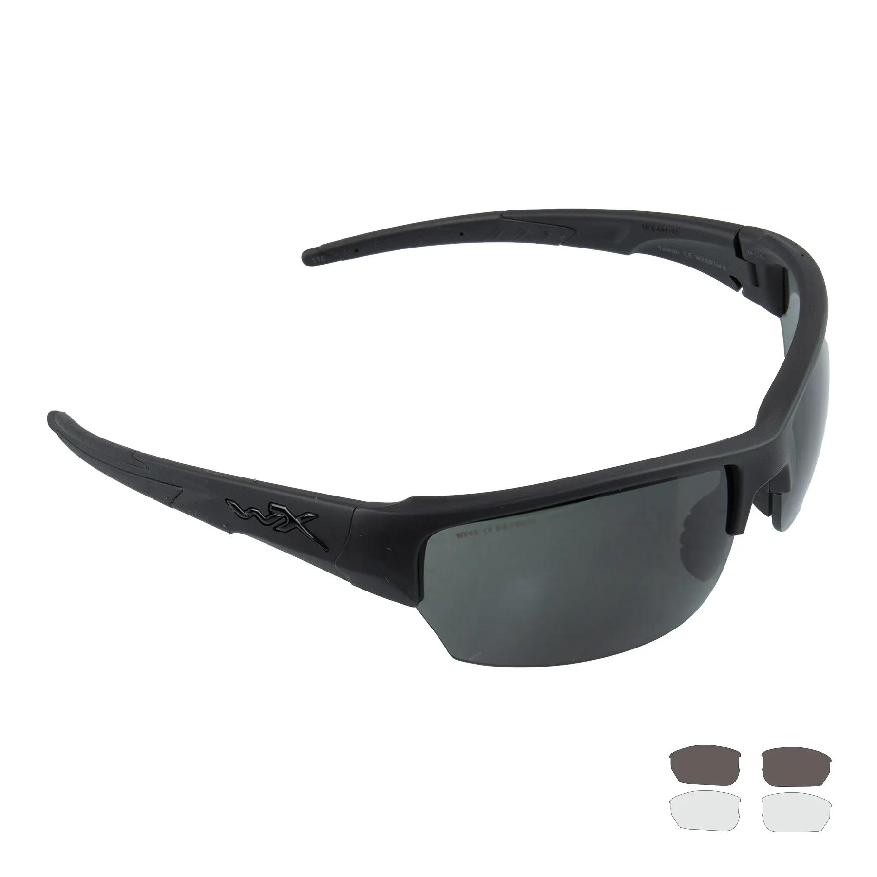 WileyX WX Saint Goggles, Grey/Clear Lens