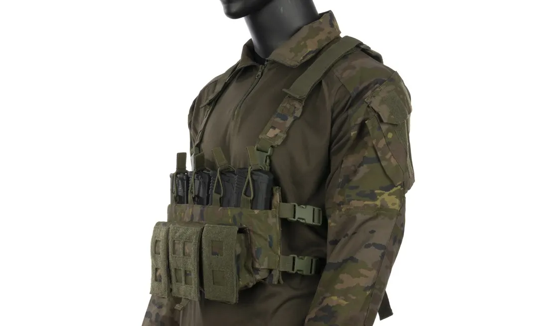 Delta Tactics Chest Rig Force MK2, Spanish Woodland