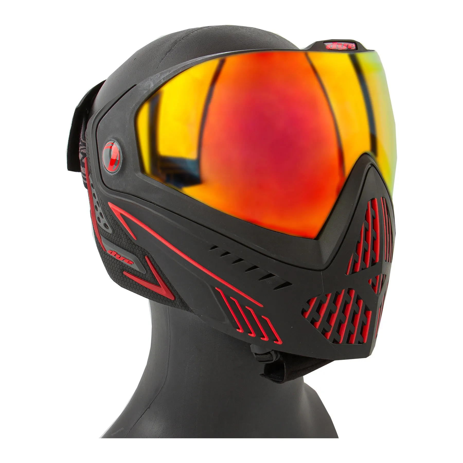 DYE I5 Thermal Goggles 2.0, Black & Red