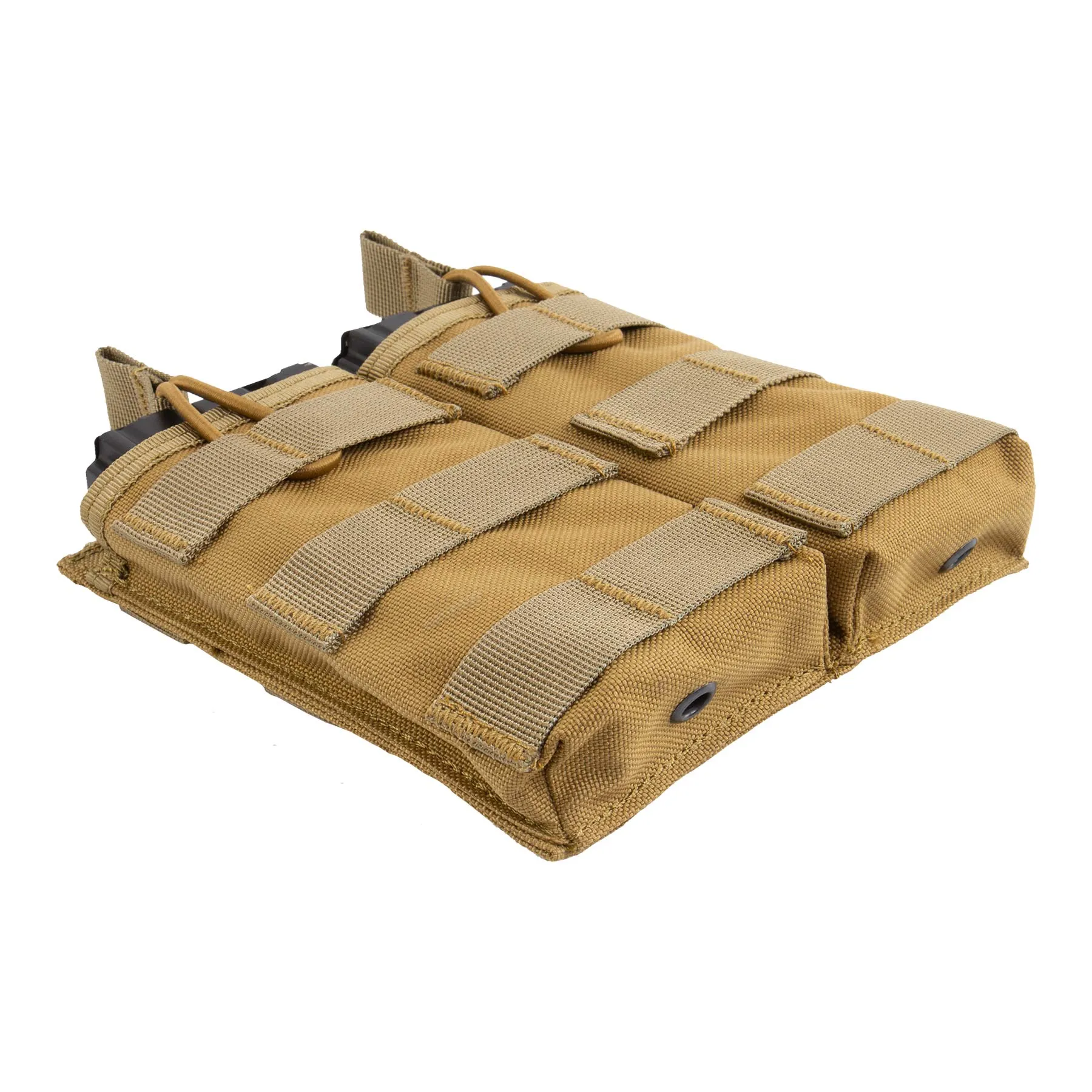 Double Open Top Mag Pouch, Tan