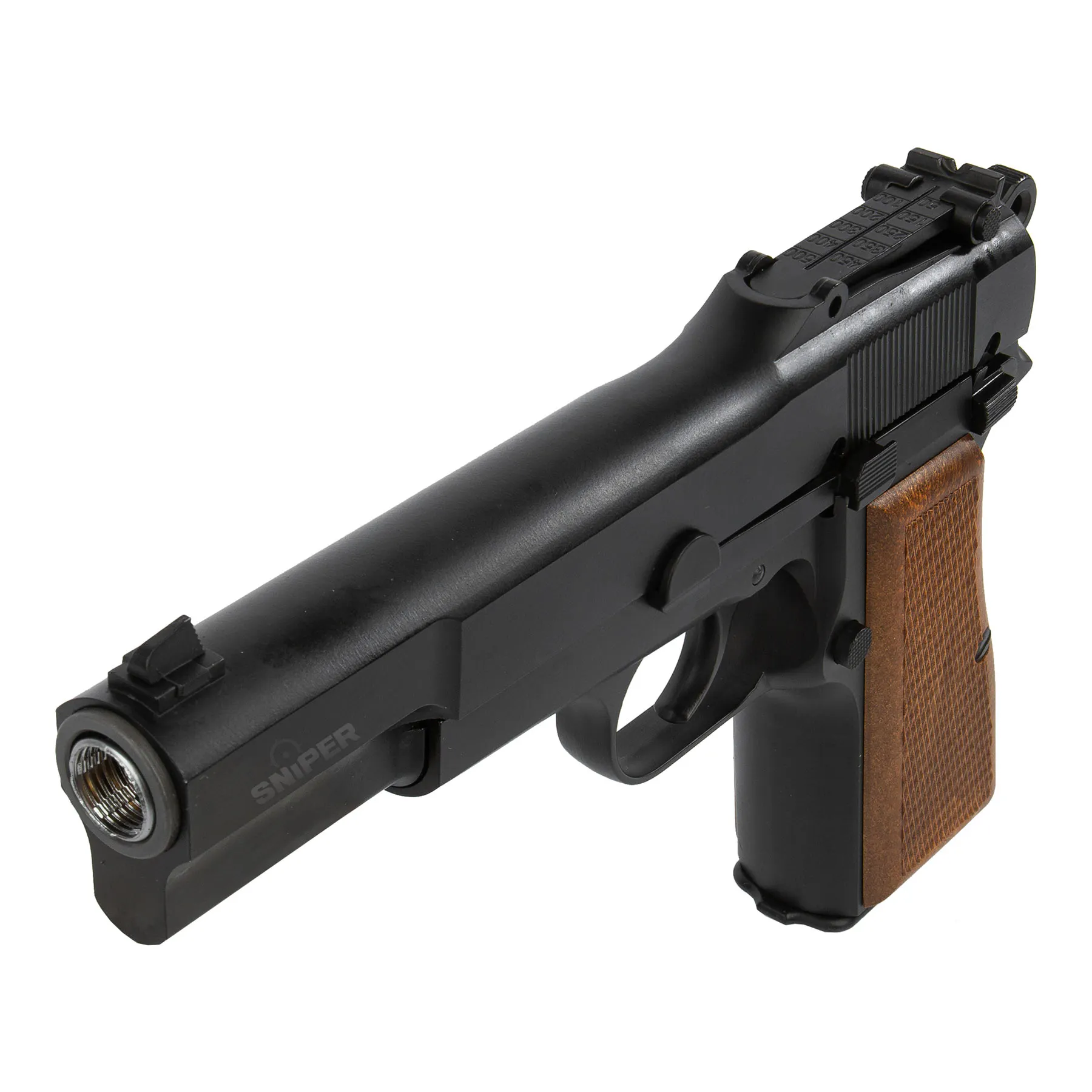 Hi-Power Full Metal GBB, Black