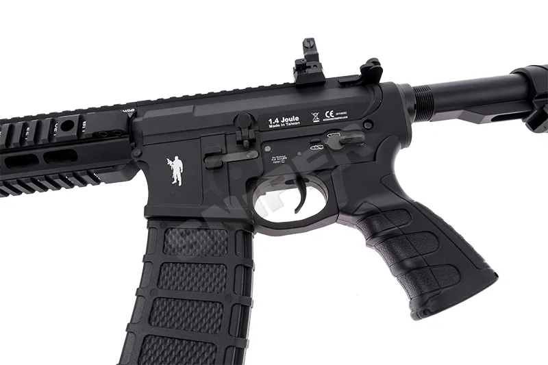 CAA M4 CQB 14,5" Mosfet Black, (S)AEG