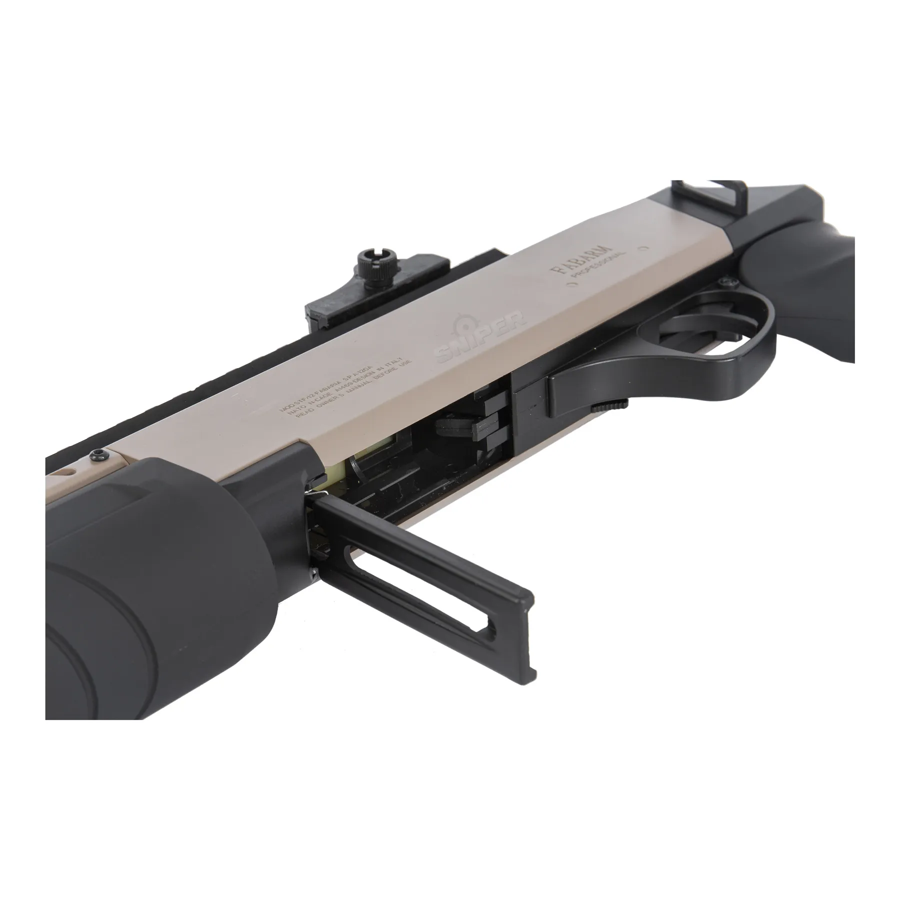 FABARM STFS12 11" Pumpgun, Tan