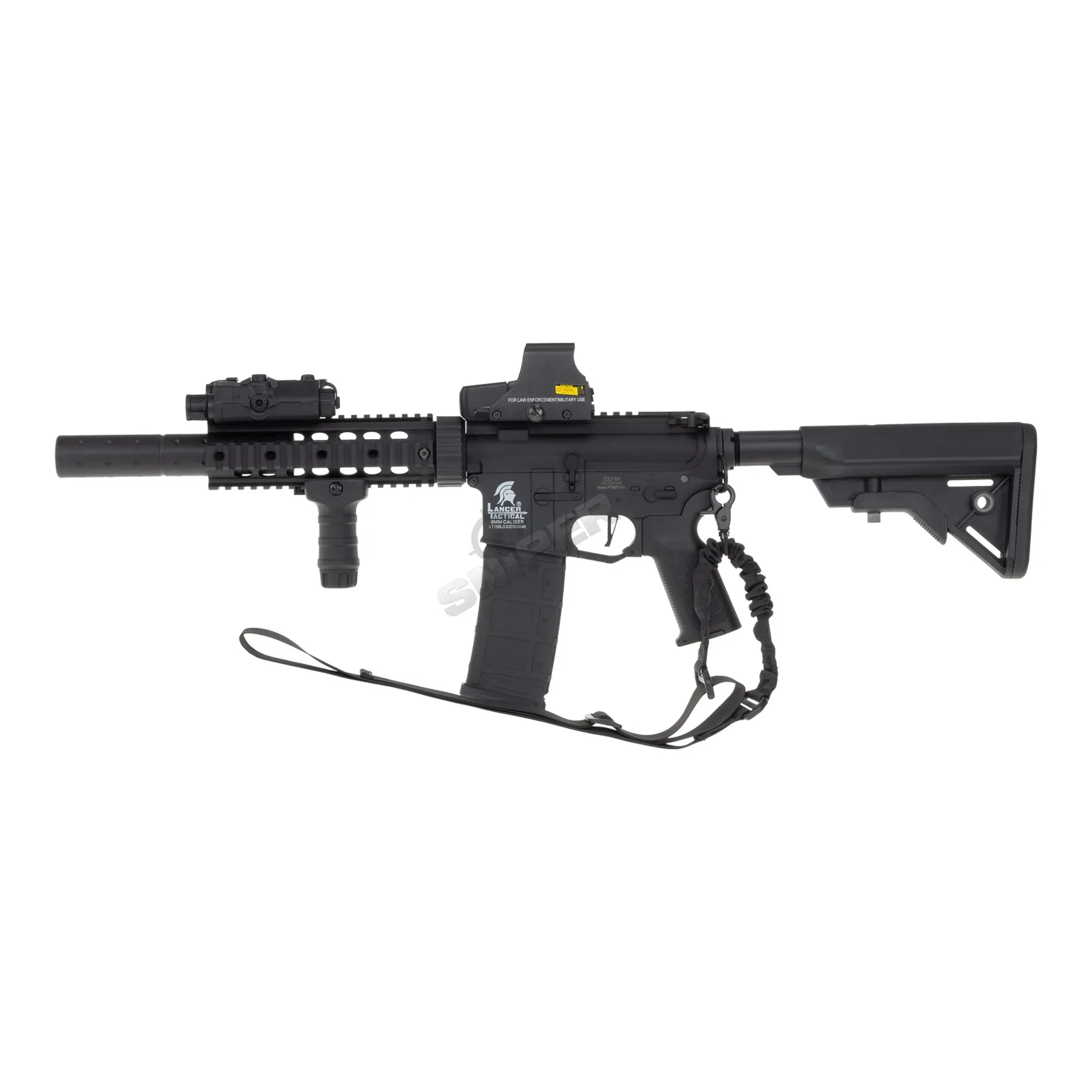 Prep my Airsoft - Lancer M4 SD w/ Nebula ETU (S)AEG, Black