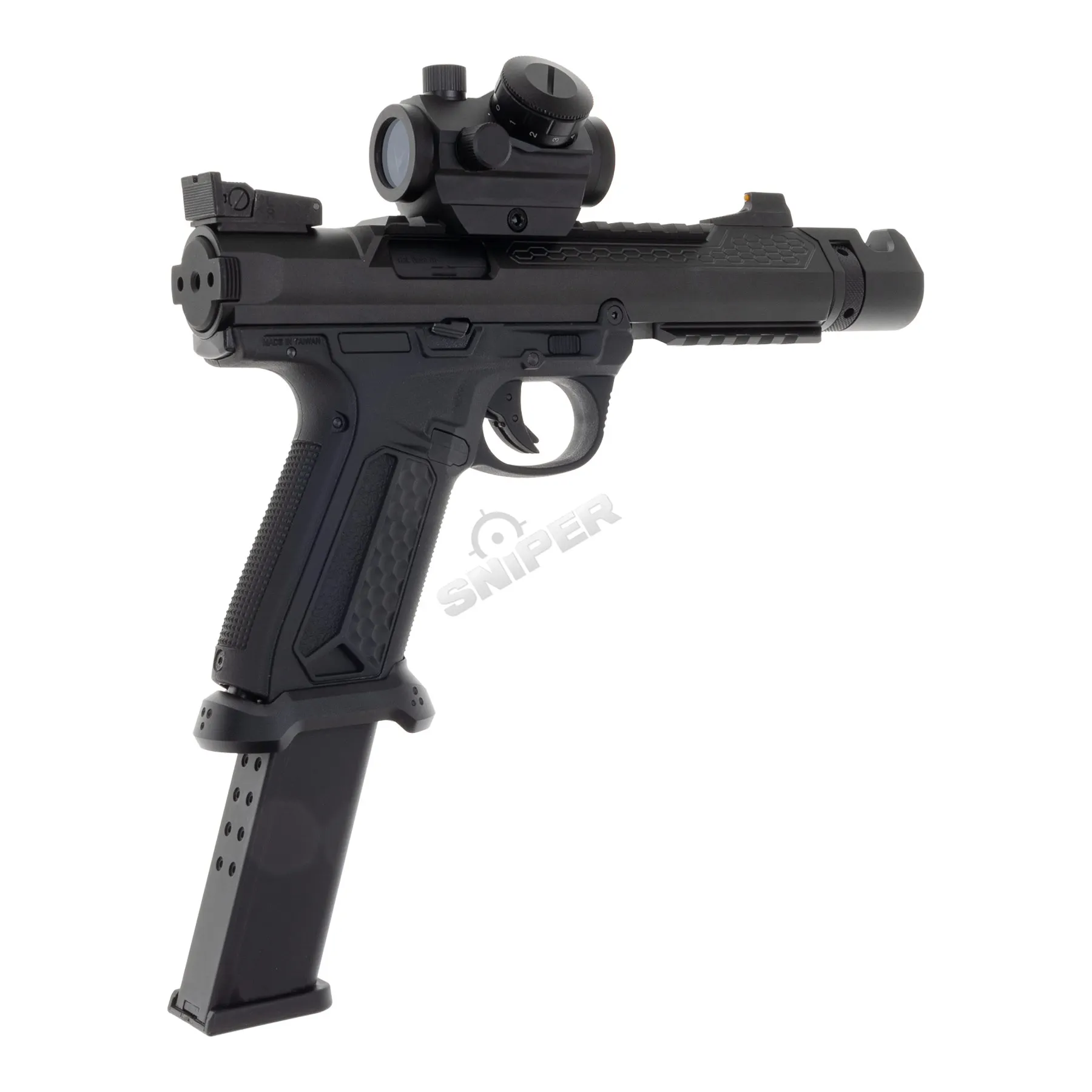 Prep my Airsoft #3 - Action Army AAP 01 Assassin GBB Softair Pistole, Black