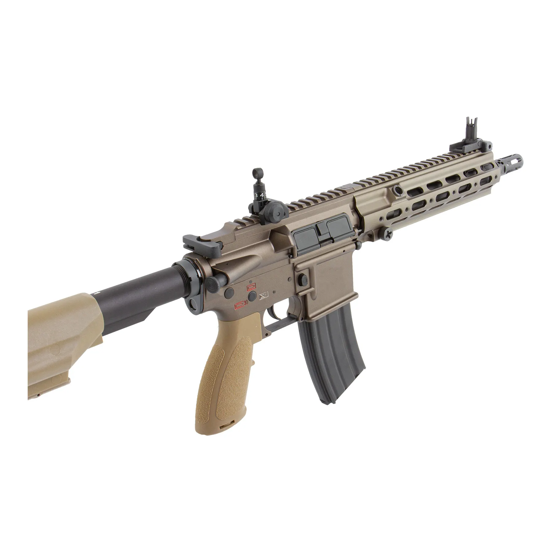 E&C Sopmod 10.5" QR 1.0 EGV (S)AEG, Dark Earth