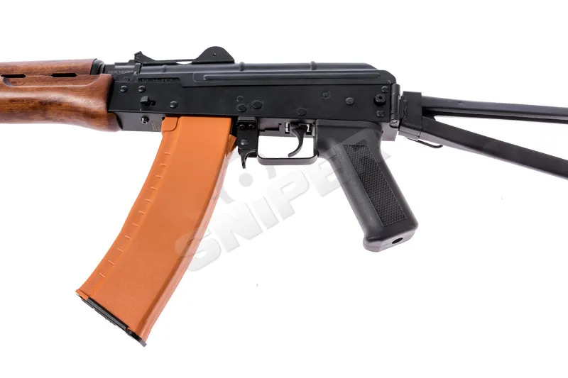 AK74U Steel/Wood Mosfet (S)AEG, Black