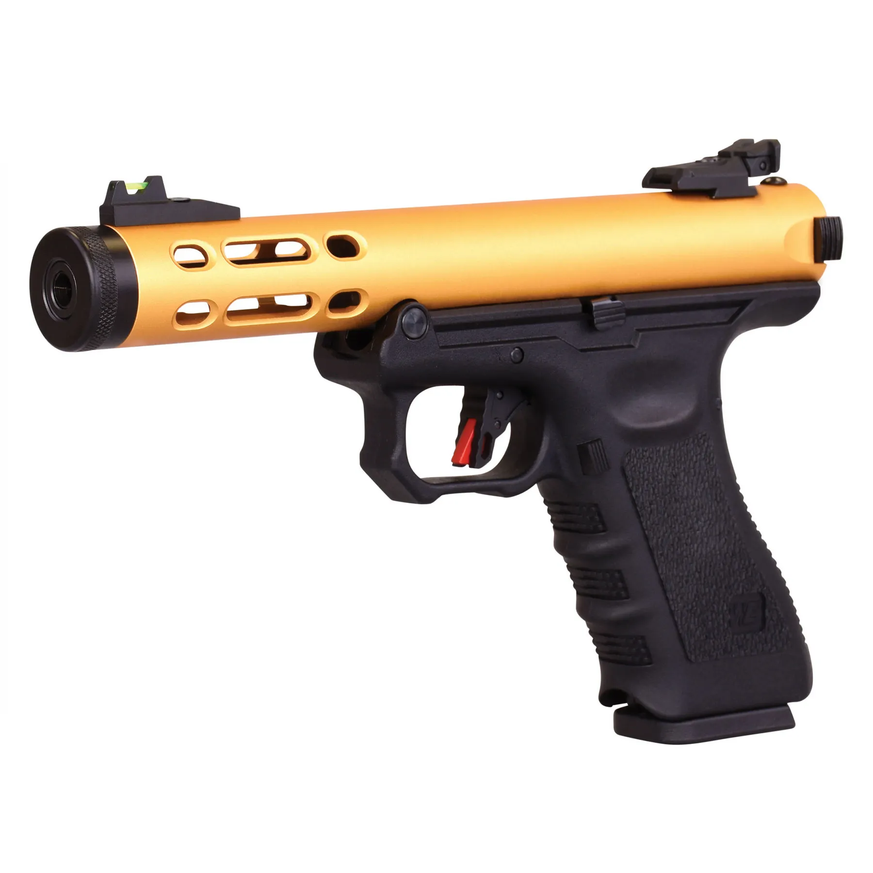 WE Galaxy Series GBB Softair Pistole, Gold WE Galaxy Series GBB Softair Pistole, Gold