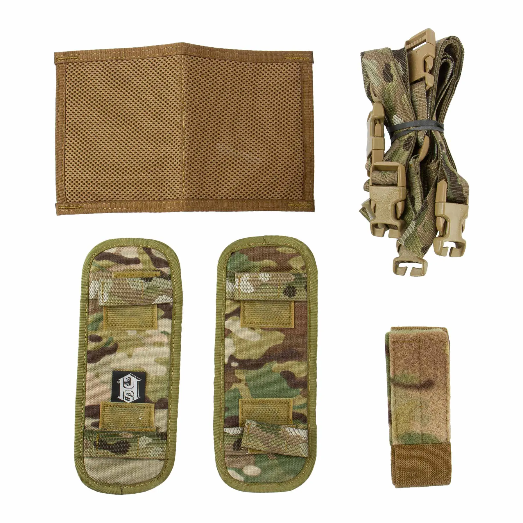 Modularer Plattenträger, Groß, Multicam