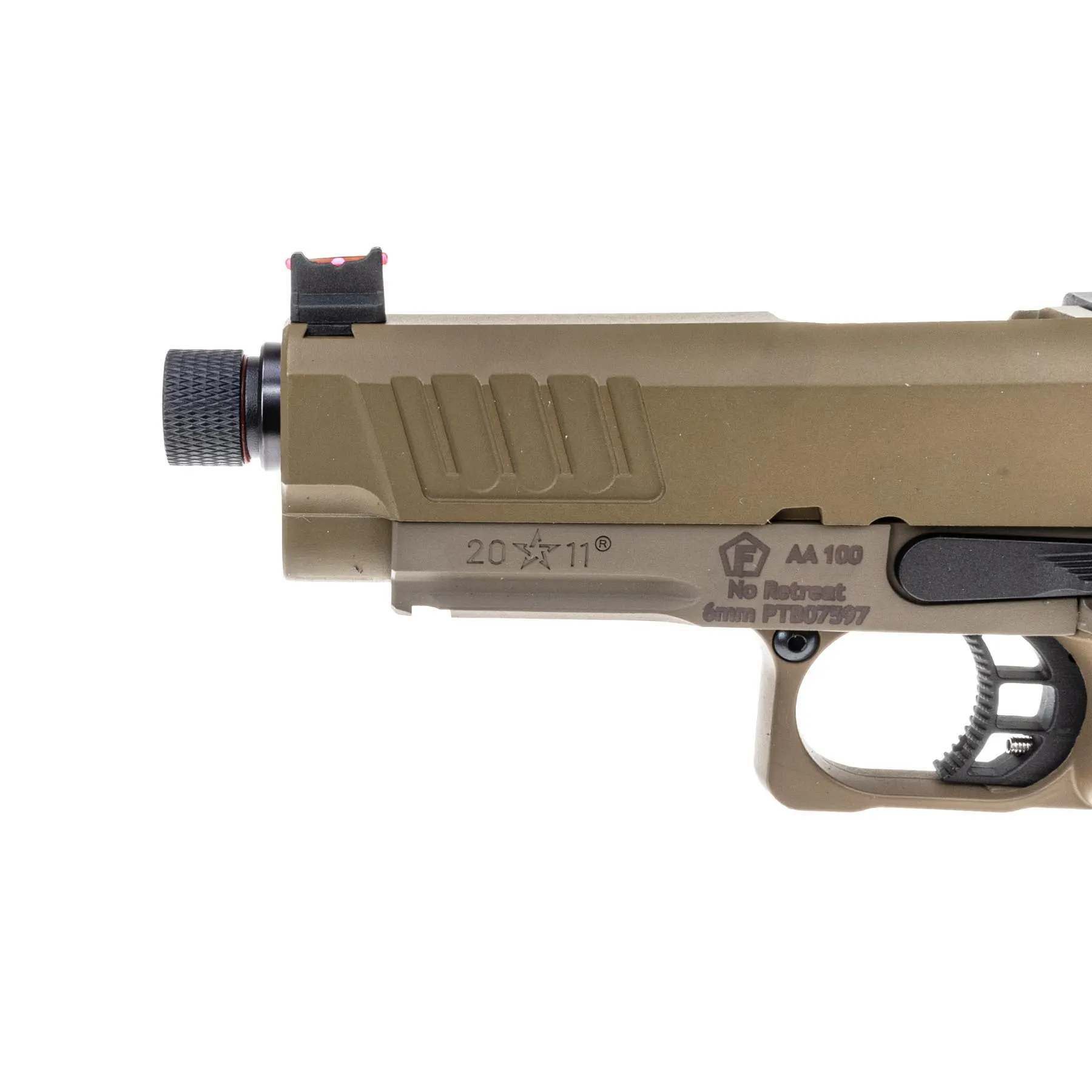 EMG Staccato C2 Compact T8 2011 GBB Softair Pistole, Tan