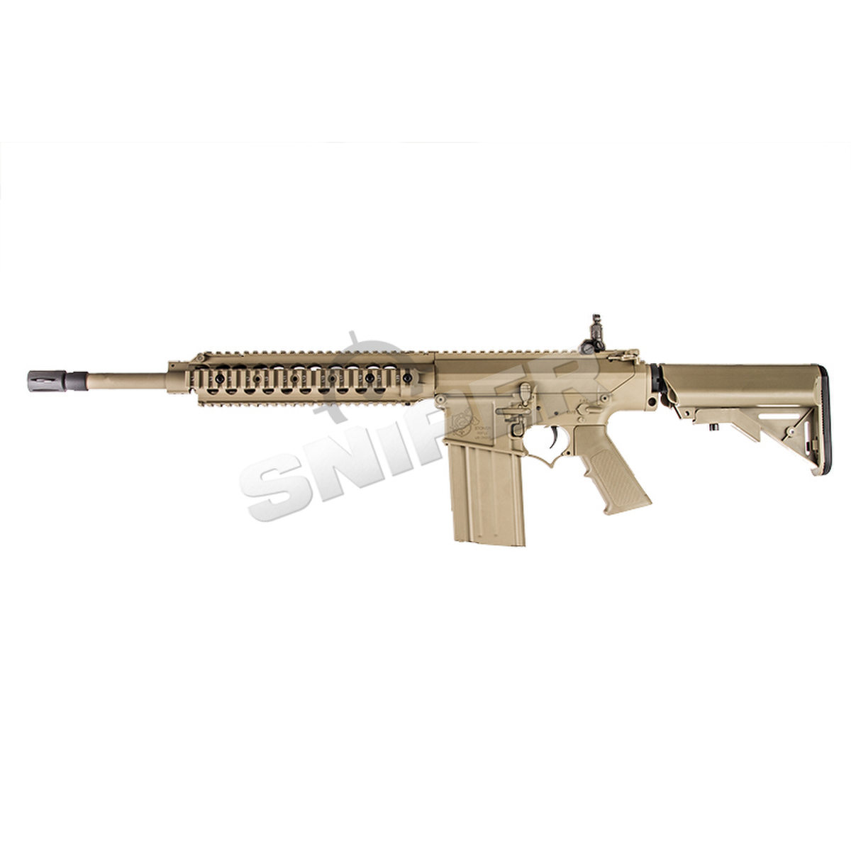 SR25 Carbine Tan, (S)AEG