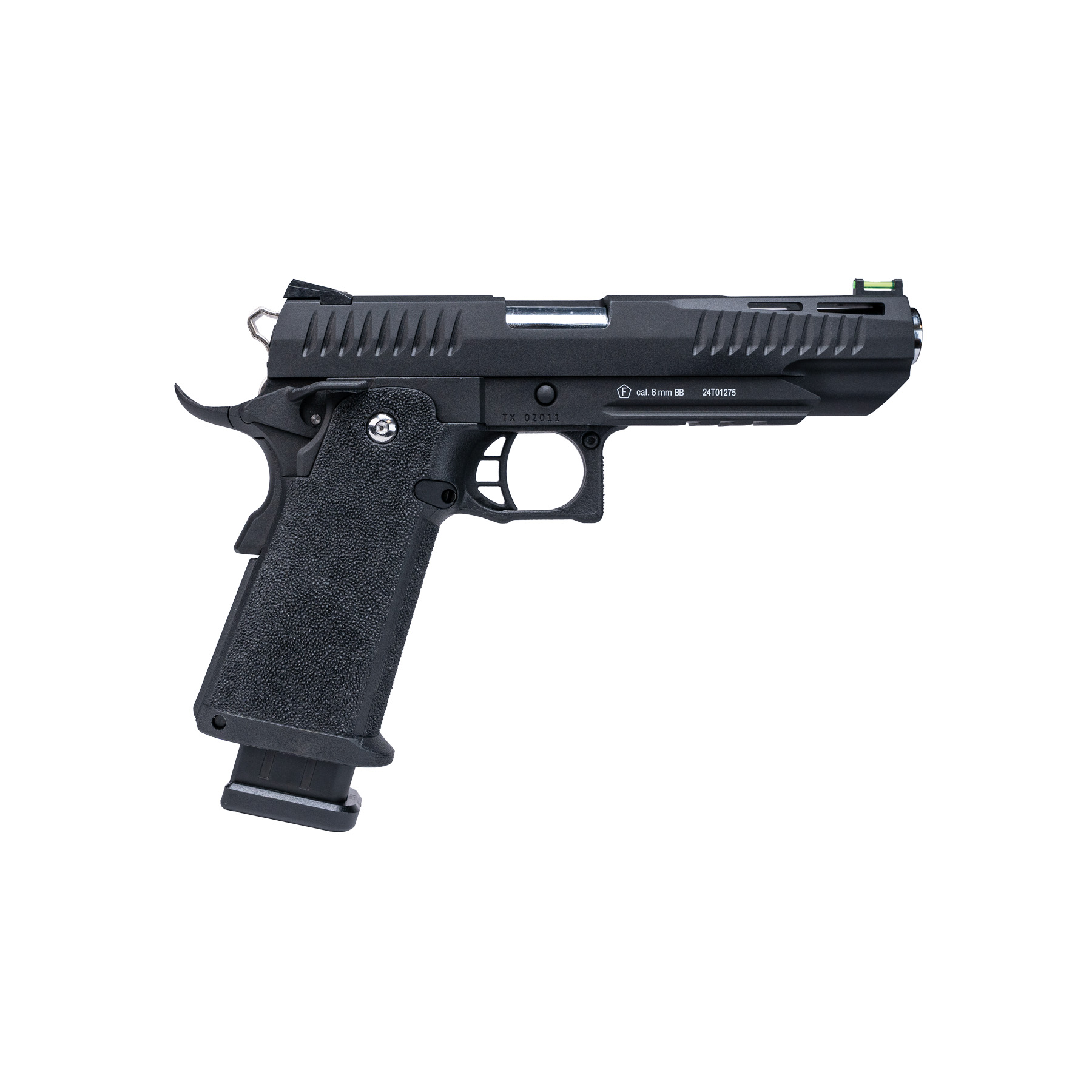 Modify Trinity-A Hi-Capa 5.1 GBB Softair Pistole, Black/Silver