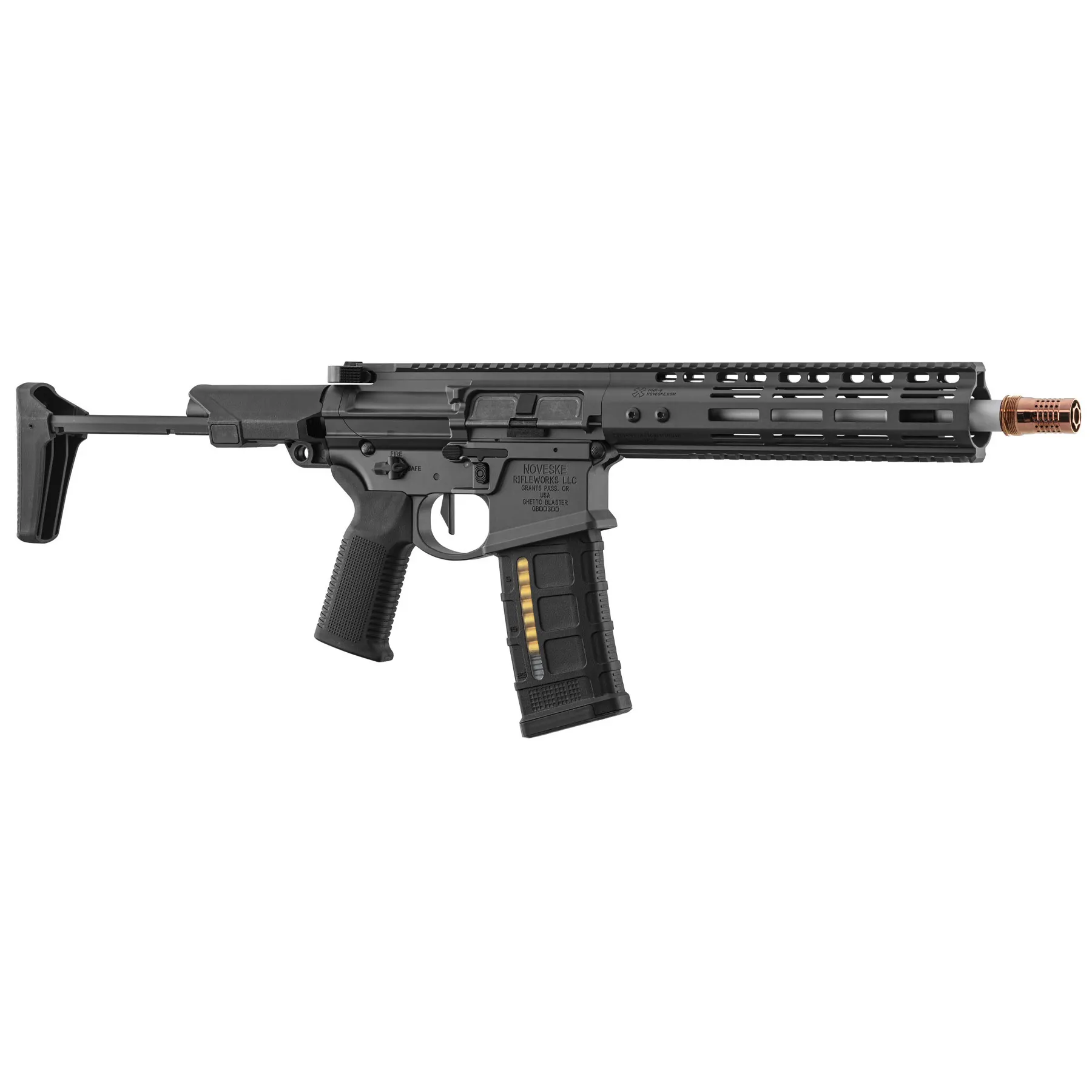 EMG Noveske MWS Ghetto Blaster 9" GBB, Grey EMG Noveske MWS Ghetto Blaster 9" GBB, Grey