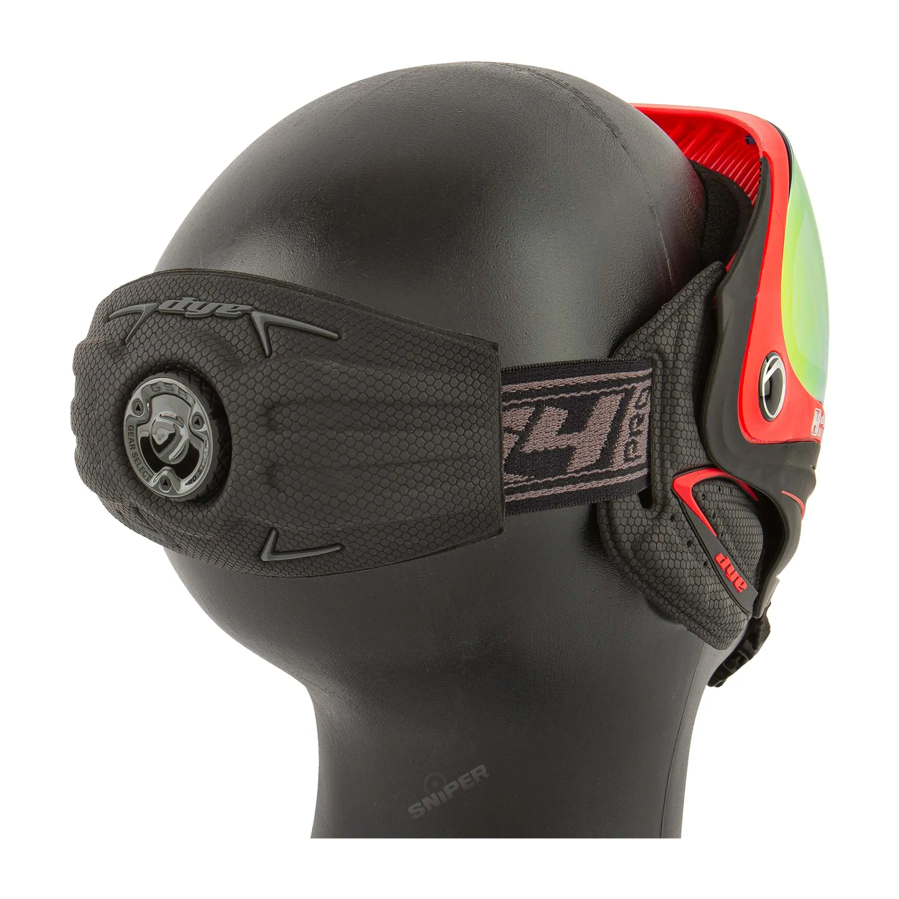 DYE I4 PRO Thermal Mask Meltdown, black red