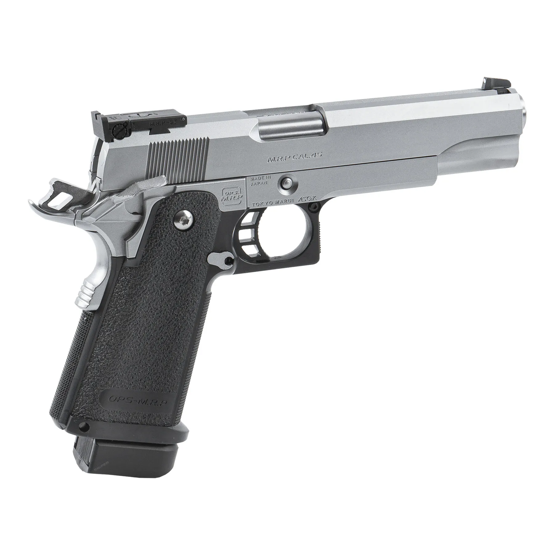 Tokyo Marui Hi-Capa 5.1 Silver GBB Softair Pistole