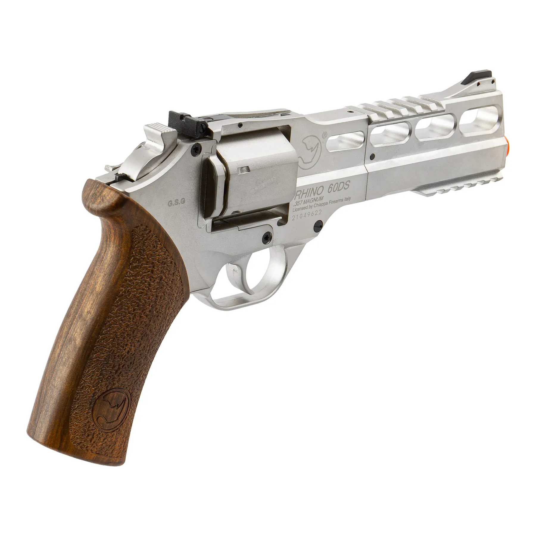 Chiappa 60DS Charging Rhino CO2, Nickel