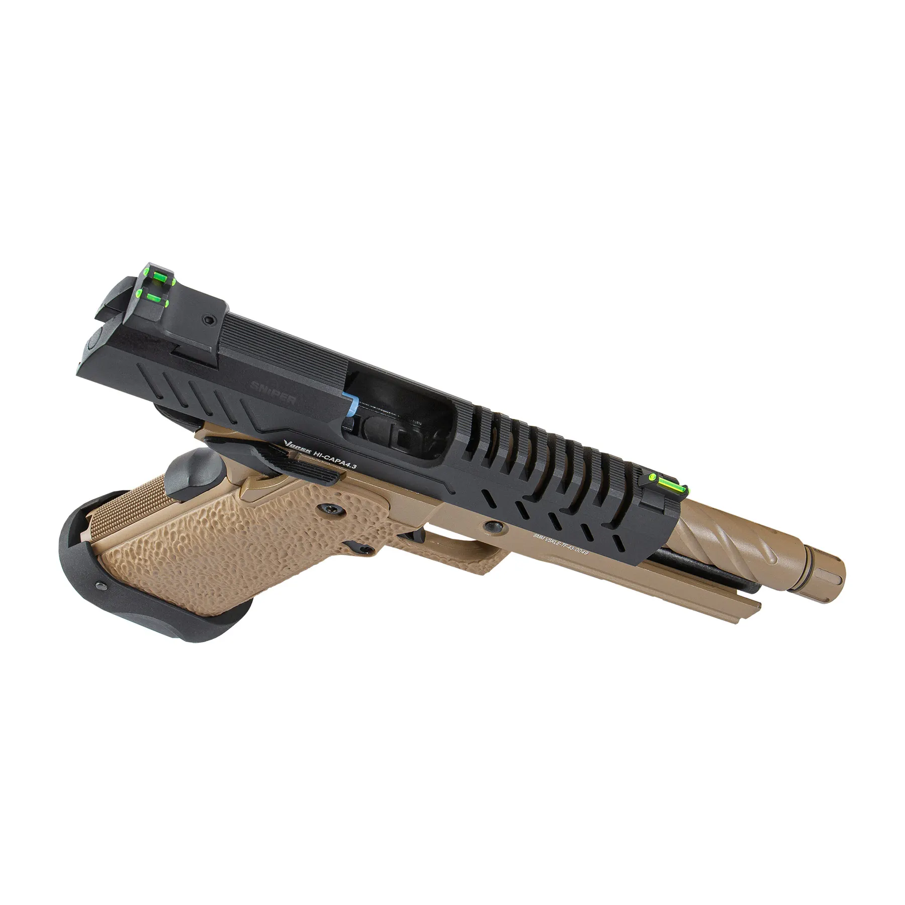 Vorsk Hi-Capa 4.3 Tan GBB Softair Pistole
