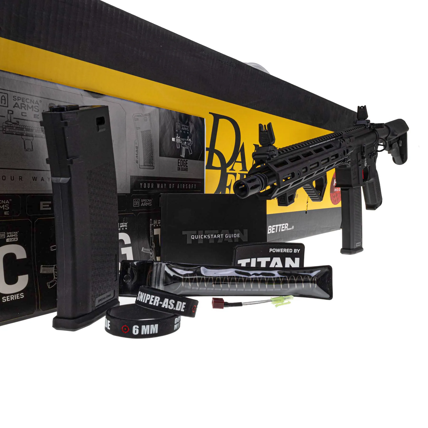 SAC x SA-E27 10,5" RIS III Edge (S)AEG, Black