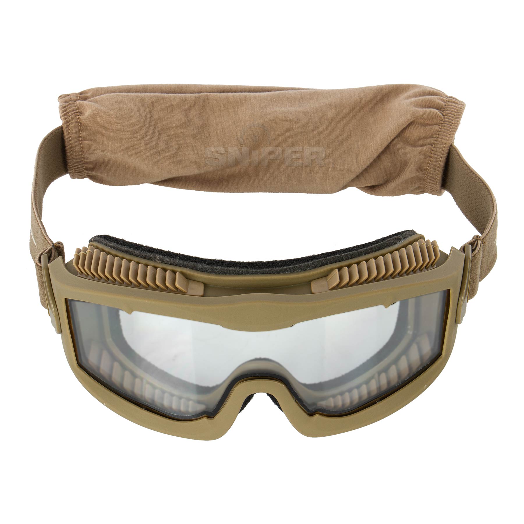 Aero Thermal Series Mask, Tan/Clear