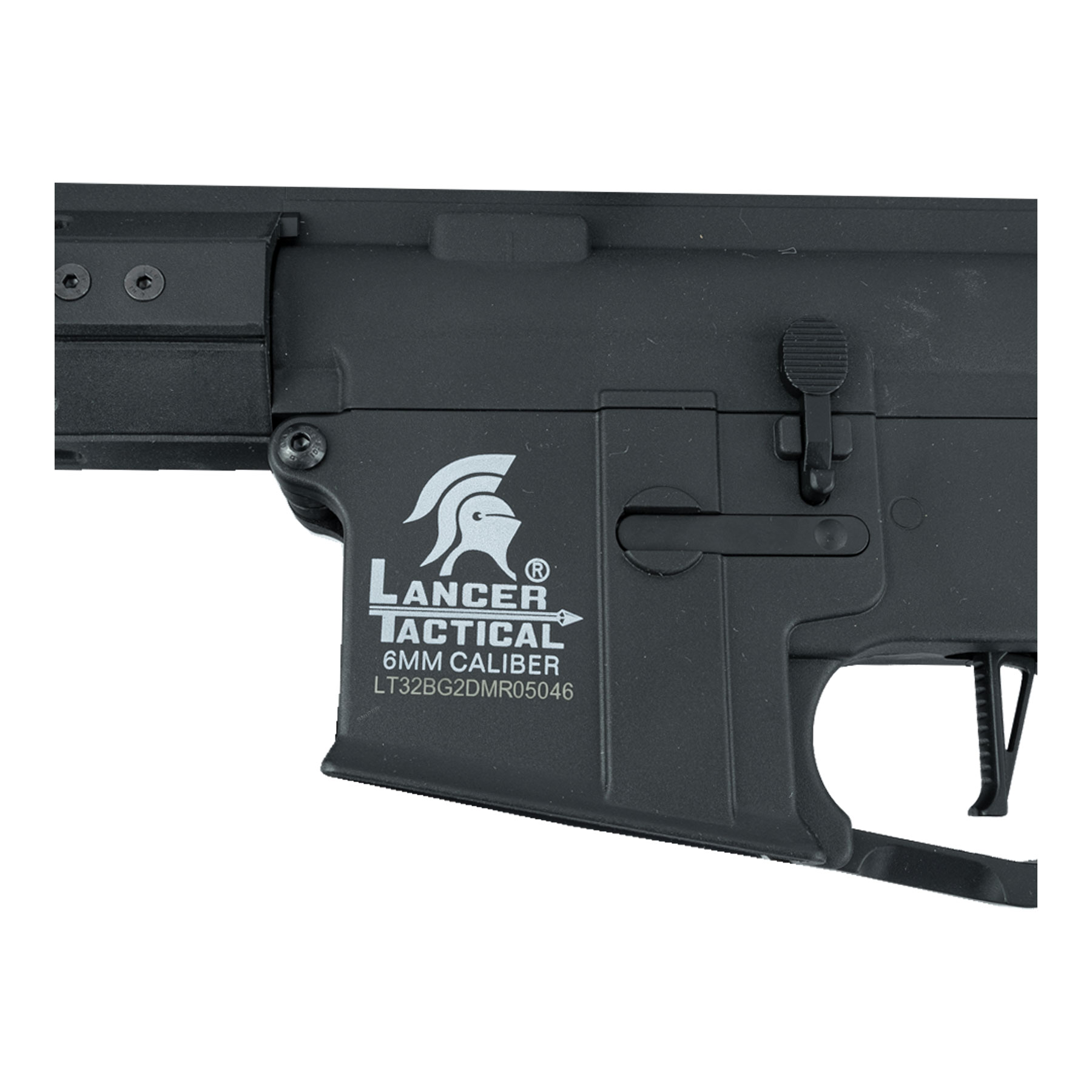 Prep My Airsoft - LT-32 DMR w/ Scope & Bipod (S)AEG, Black