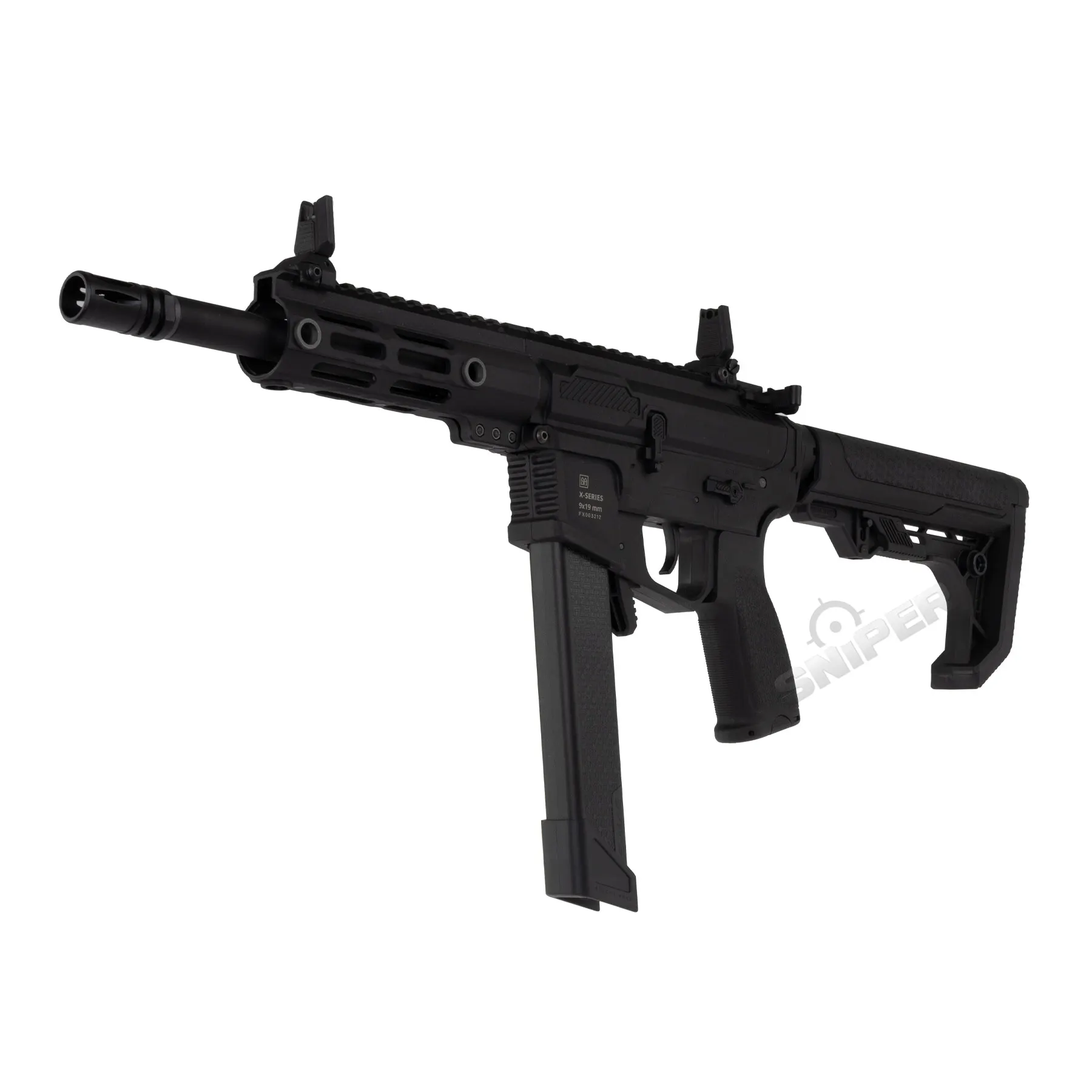 Specna Arms SA-FX01 Flex < 0,5 Joule Softair Gewehr w/ Gate X-ASR, Black