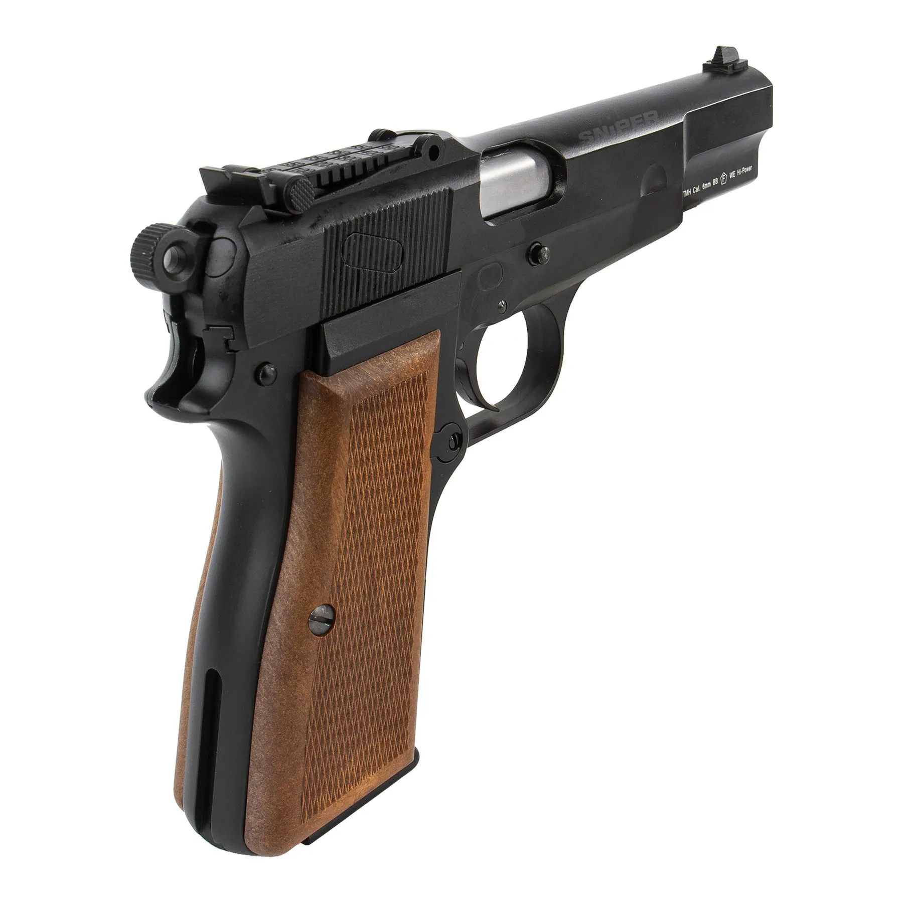 Hi-Power Full Metal GBB, Black