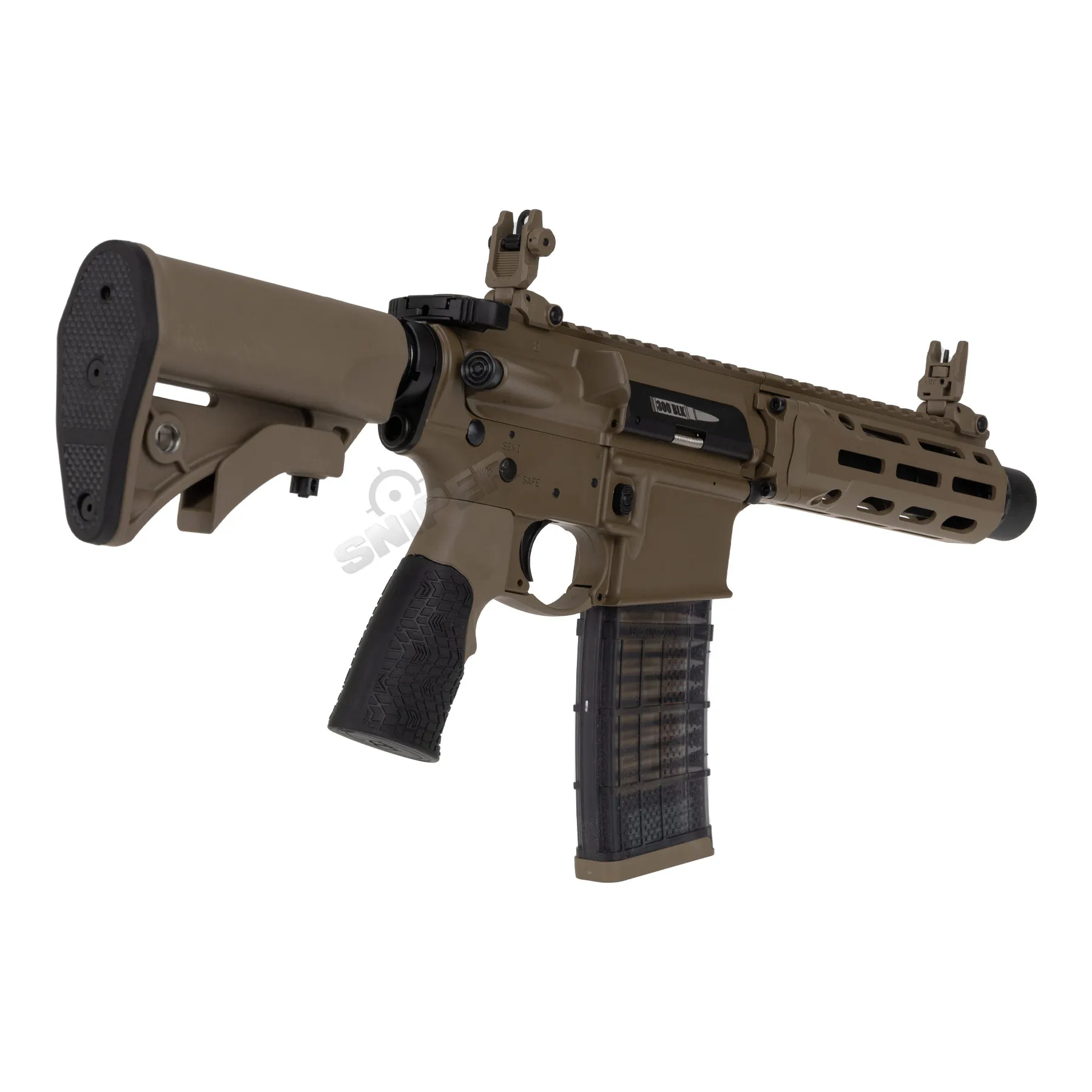 EMG x Daniel Defense DDM4 PDW SBR GBB, Tan EMG x Daniel Defense DDM4 PDW SBR GBB, Tan
