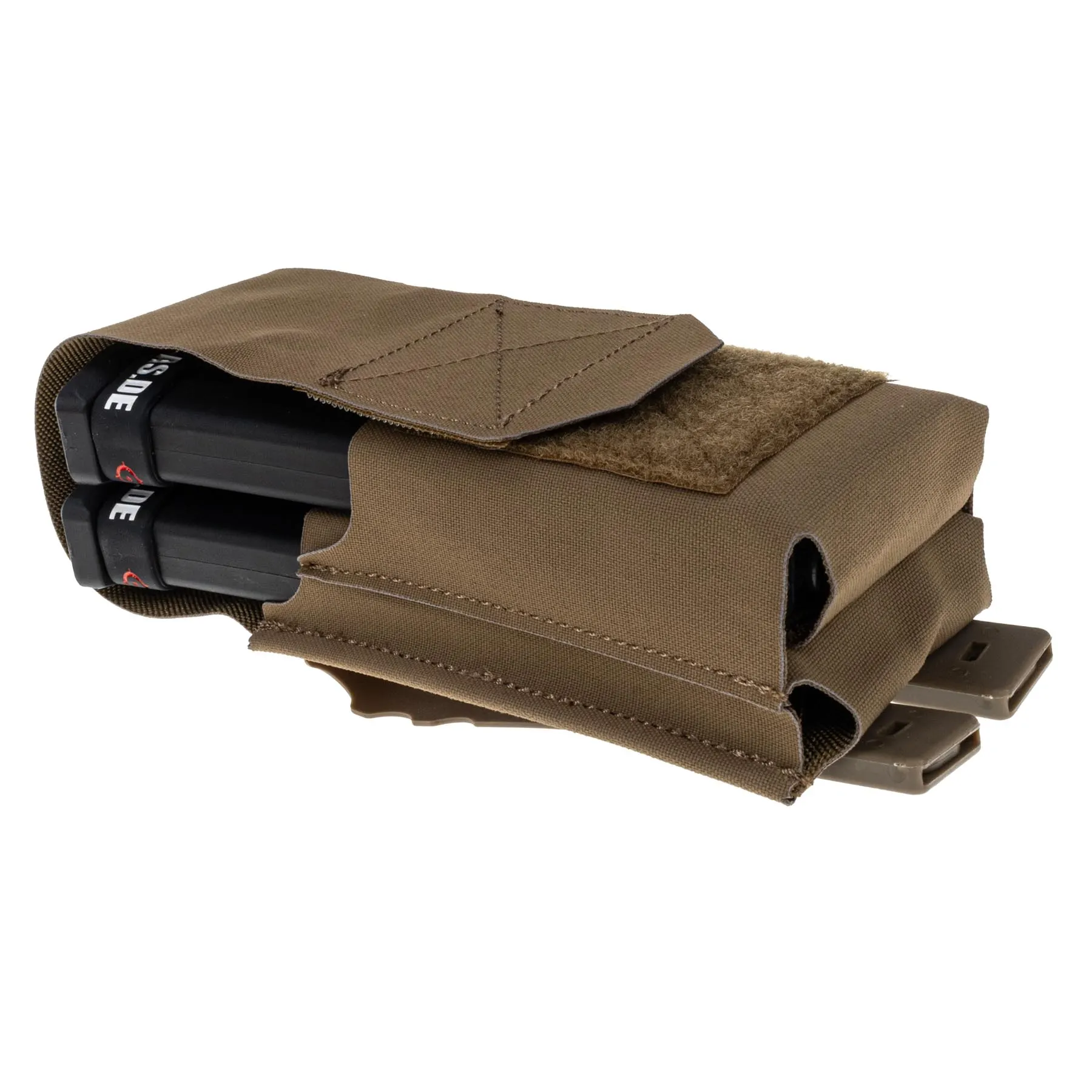 Reapo Double Magazine Pouch w/ Flap, Coyote