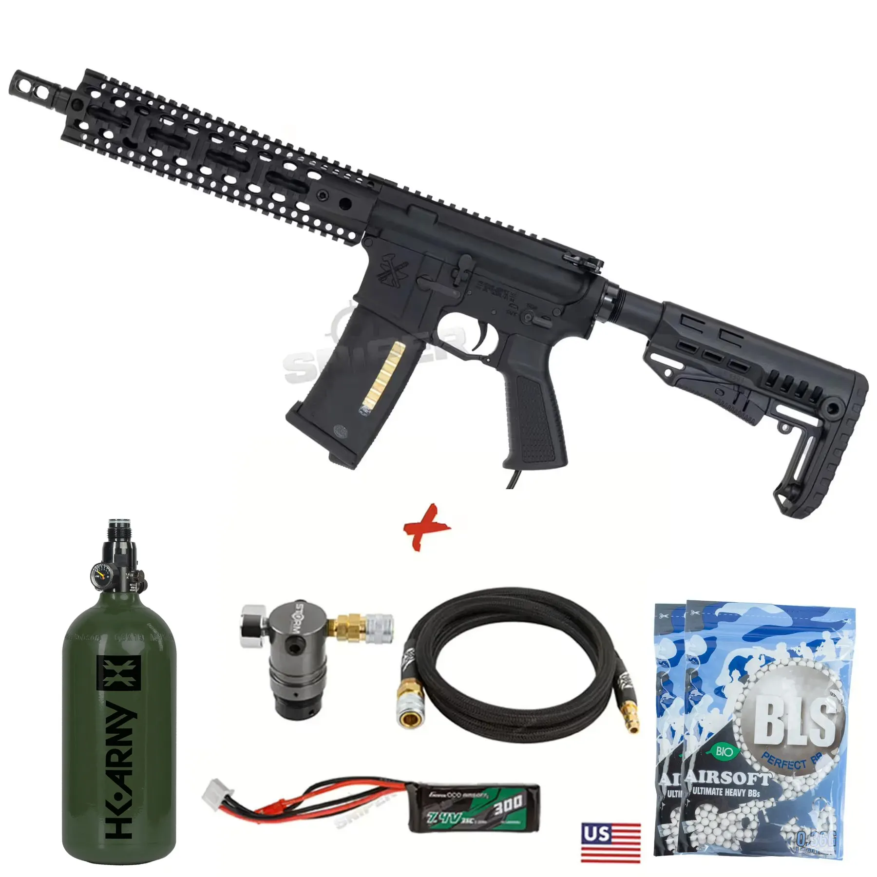 HPA Deal #2 - MTW Forged 10" Tactical Inferno Edition Gen. 3, Black