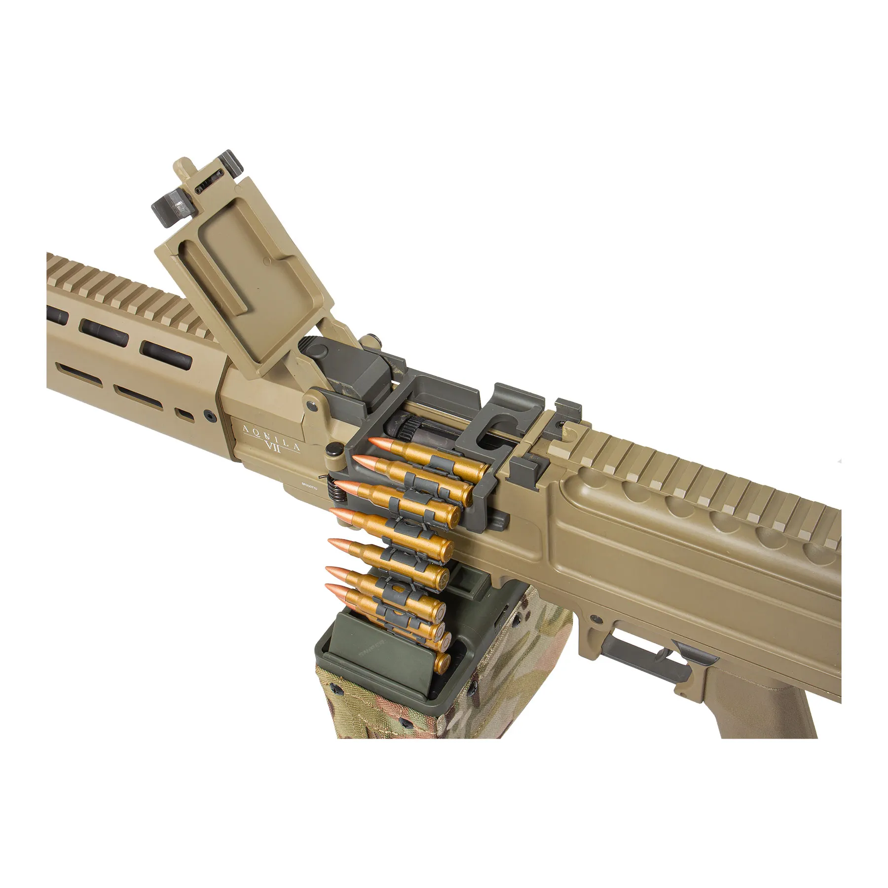 Secutor Aquila VII LMG, Tan < 0,5 Joule Softair Gewehr
