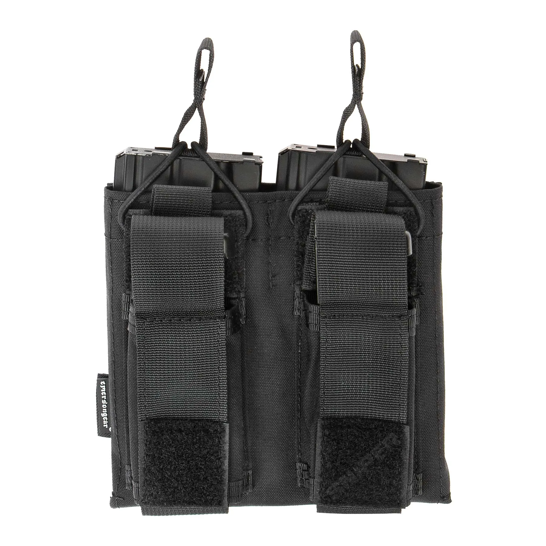 Pistol/ M4 Double Open Mag Pouch, Black