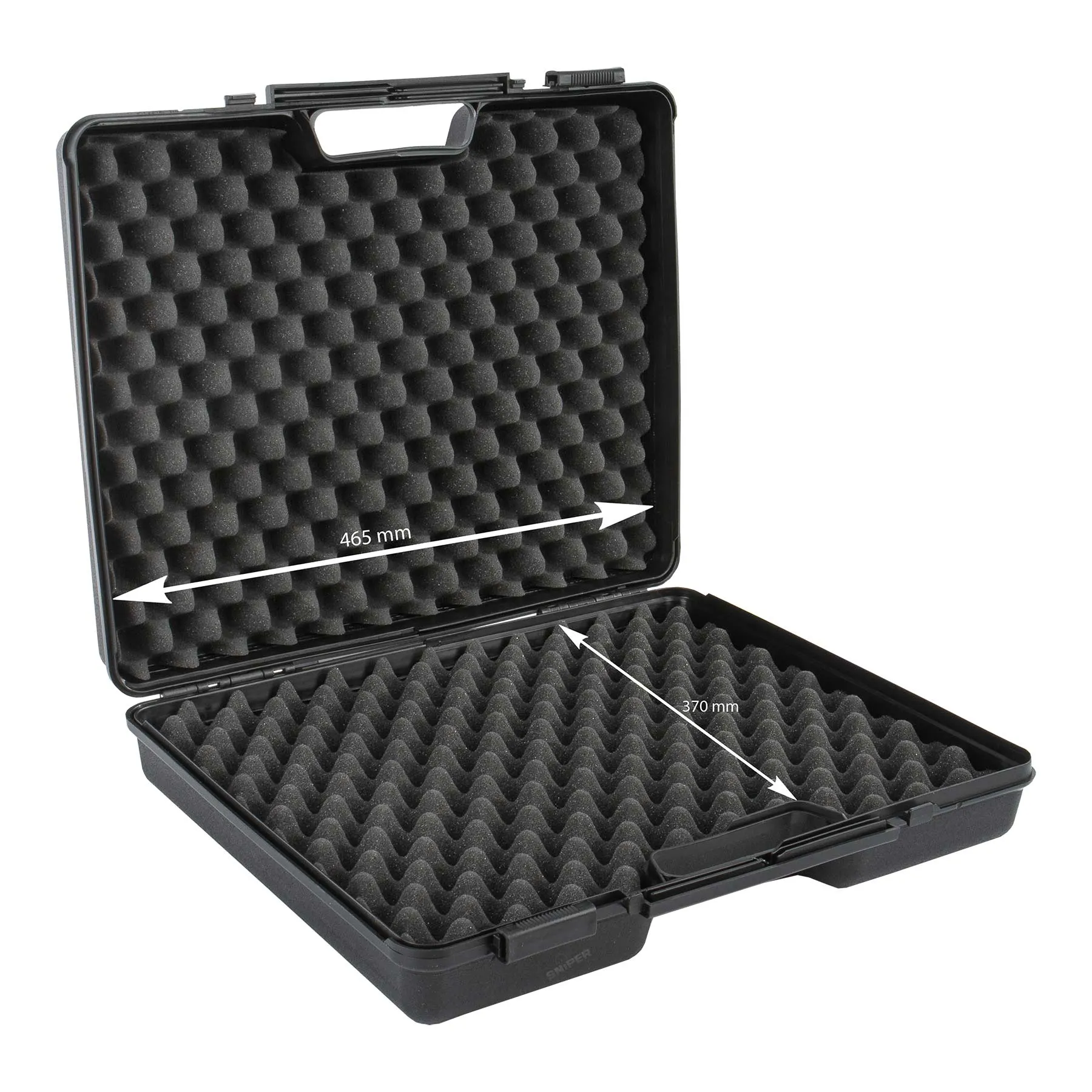 Reapo Pistolen Koffer 46,5x37 cm, black