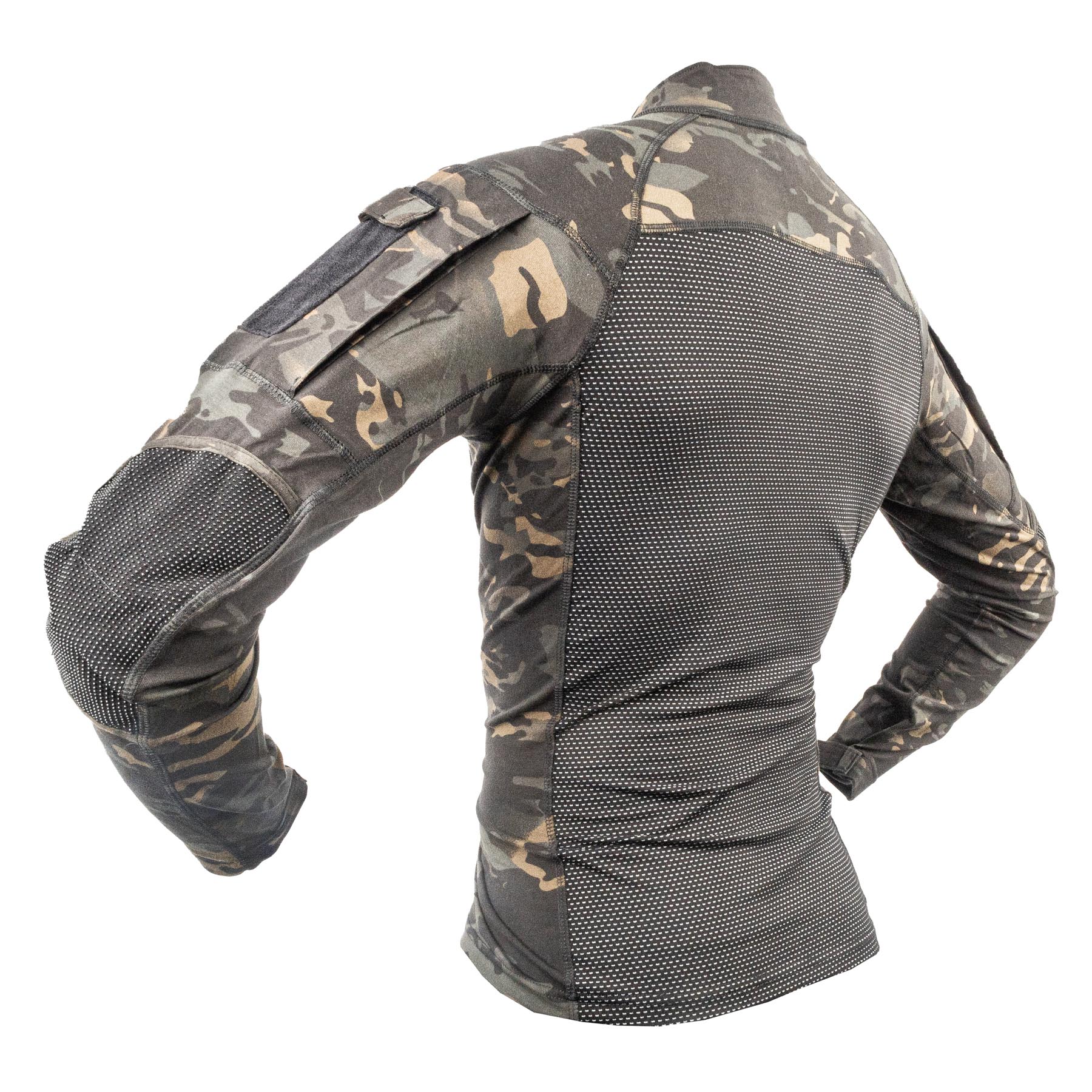 Reapo Gen.II Tactical Combat Shirt, Black Camo