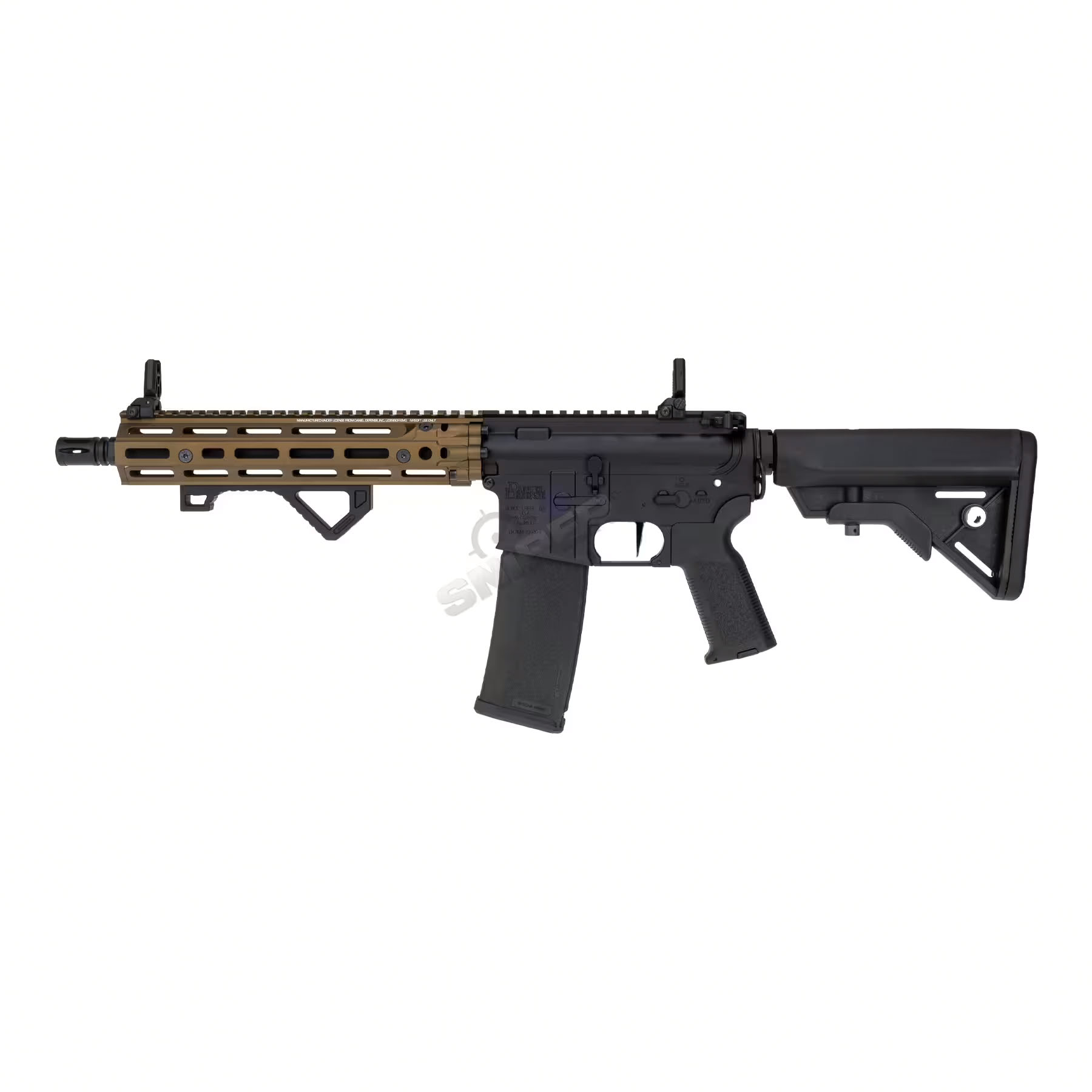 SAC Speedmonster Daniel Defense RIS III < 0,5J AEG Softair Gewehr, Chaos Bronze