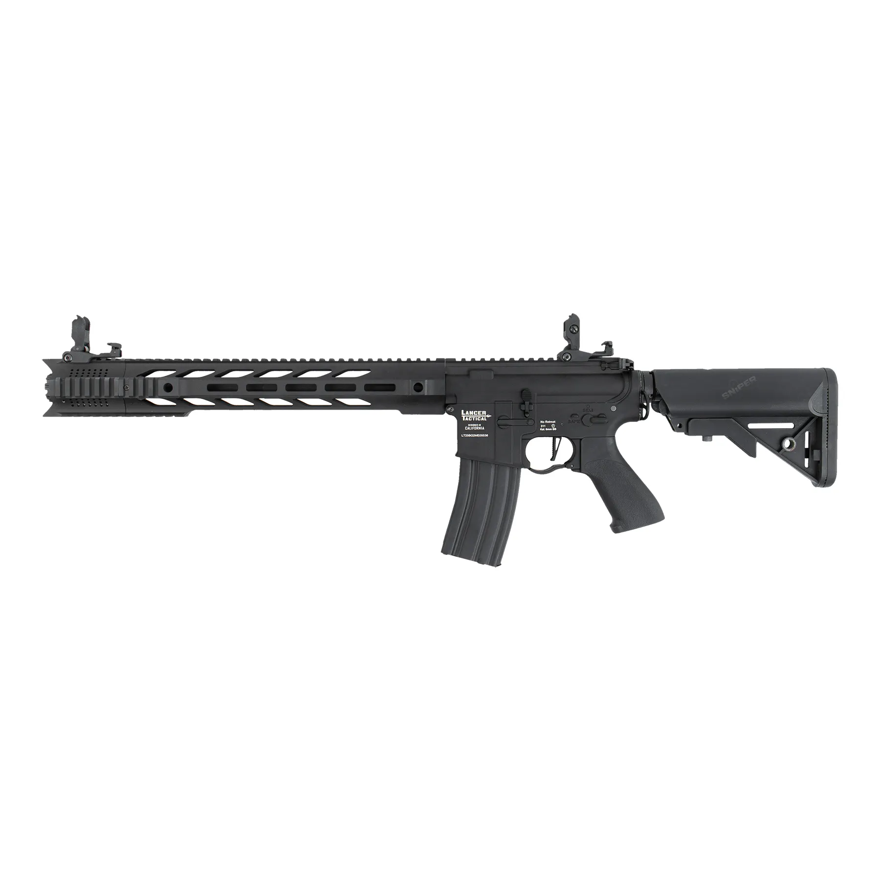 Interceptor Hybrid 10" (S)AEG w/ Reflex Sight, Black