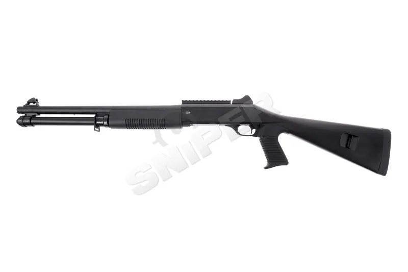 M3 Full Stock Spring Shotgun, Black