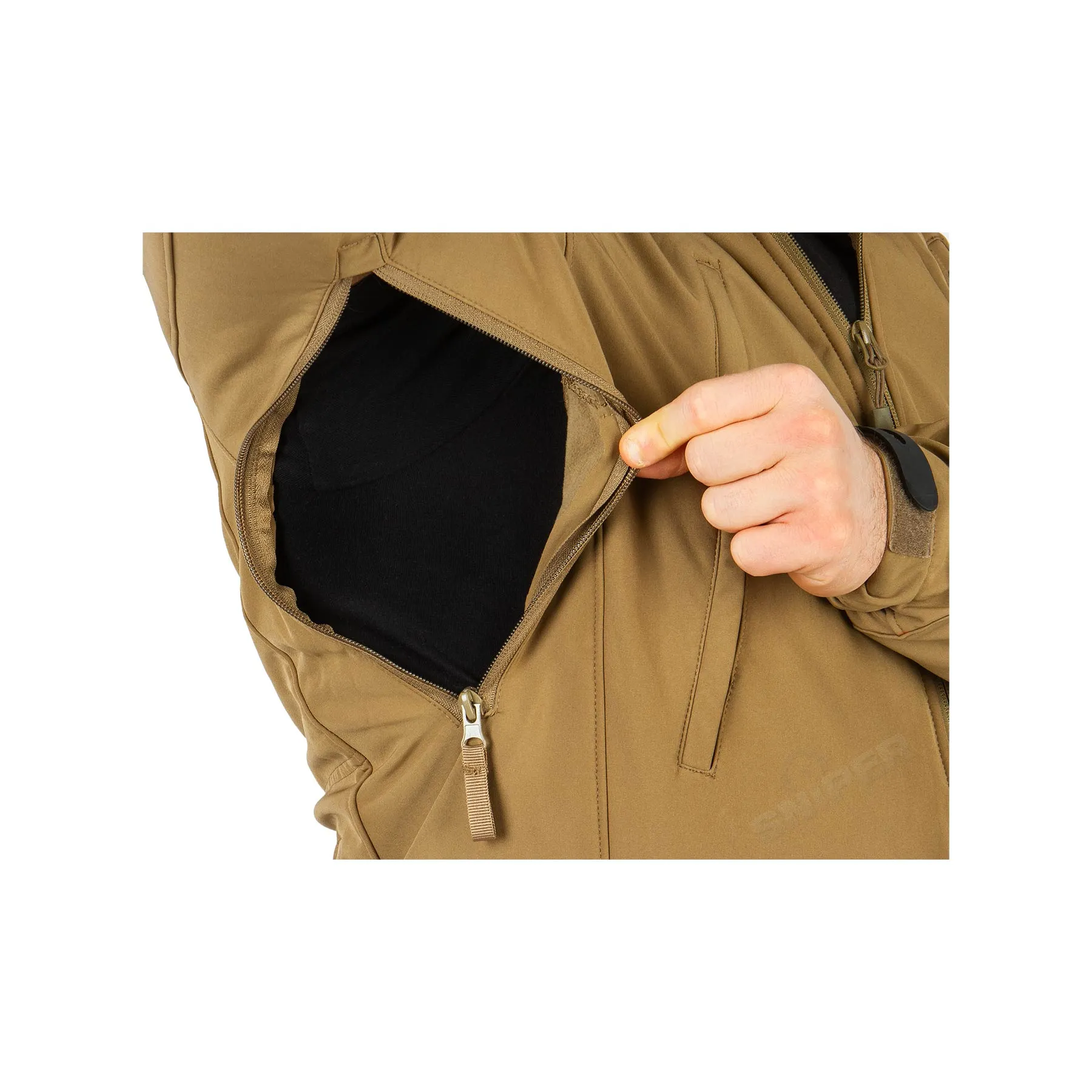 Soft Shell Jacket Tactical, Tan