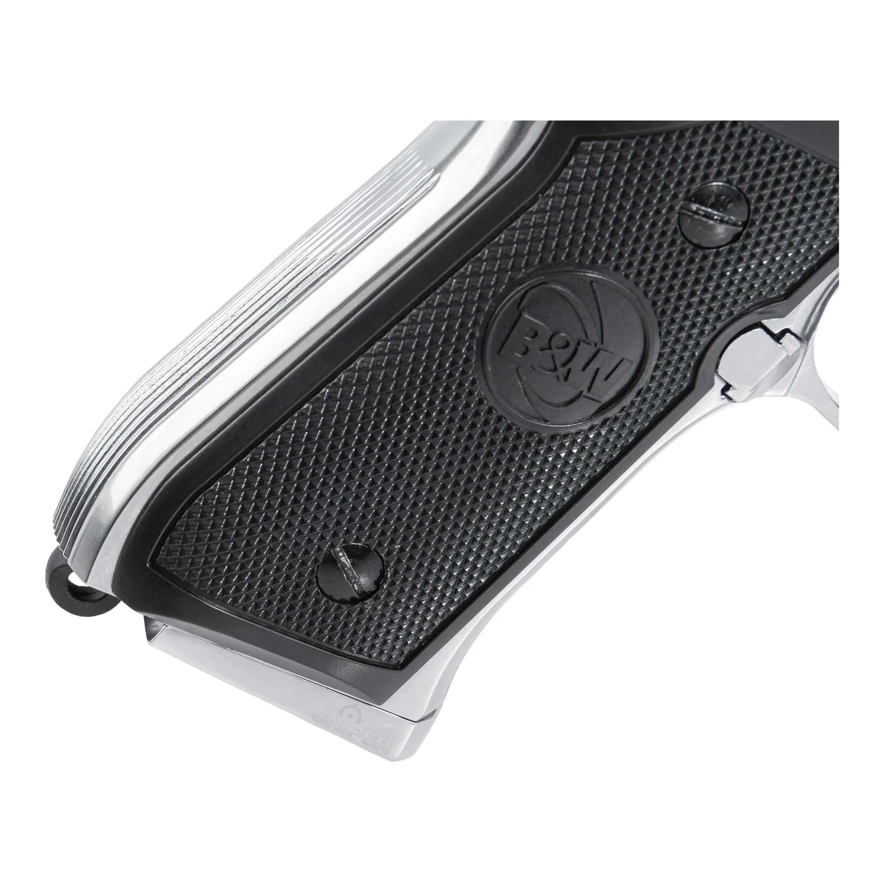 B&W Elite M92 Full Metal Silver GBB Softair Pistole