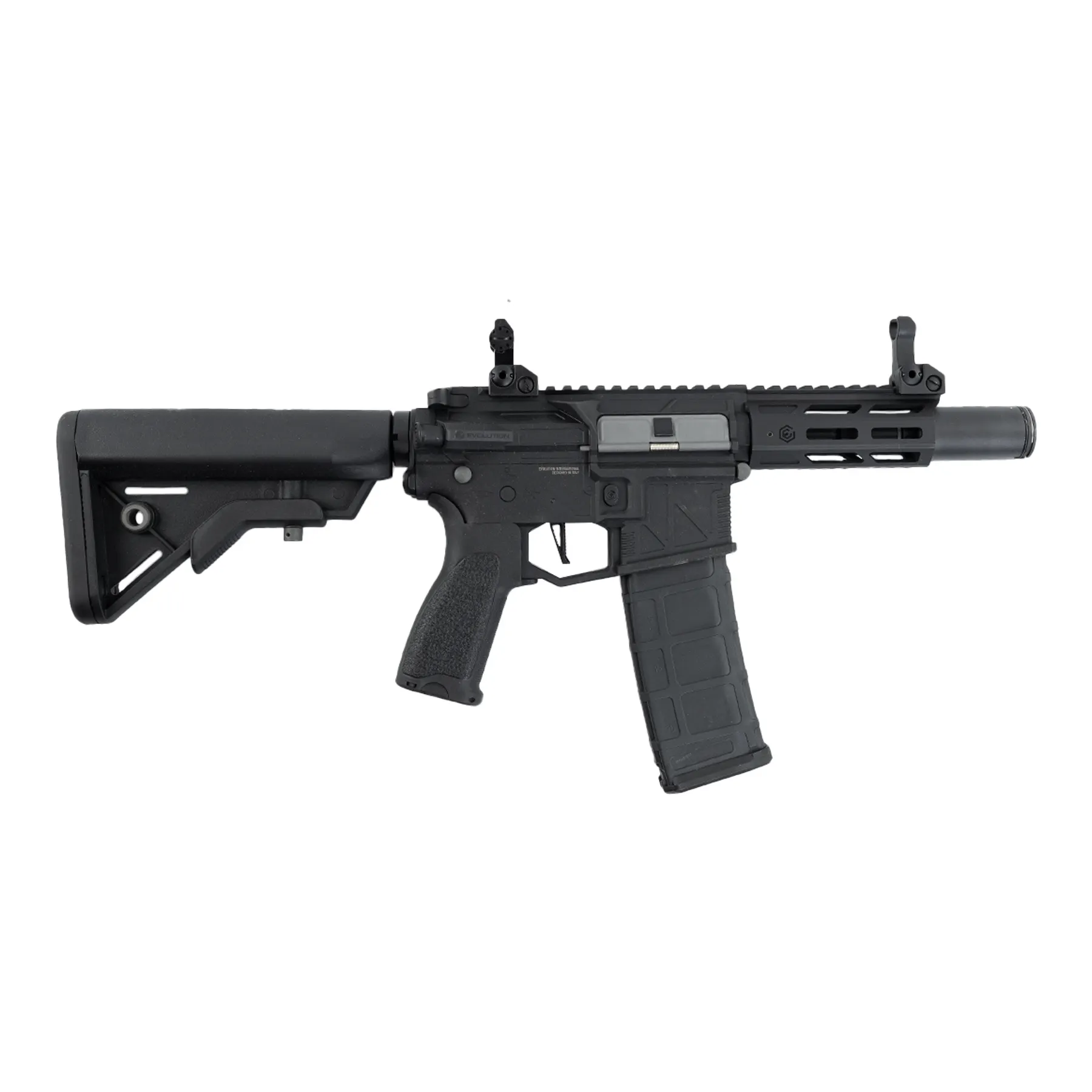 Evolution Ghost XS EMR A (S)AEG, Black Evolution Ghost XS EMR A AEG < 0,5 Joule Softair Gewehr, Black