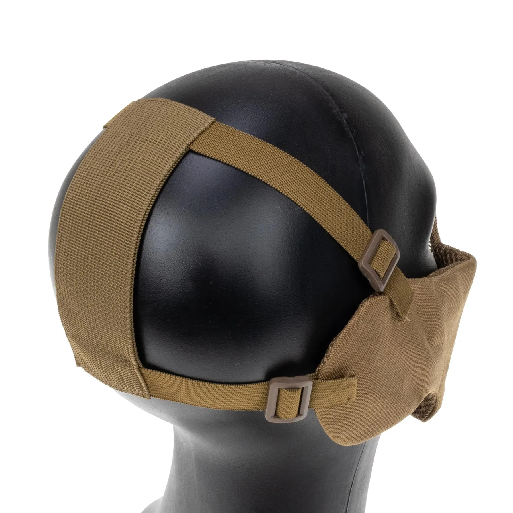 Reapo Mesh Face Mask w/ Soft Ear Protection, Tan